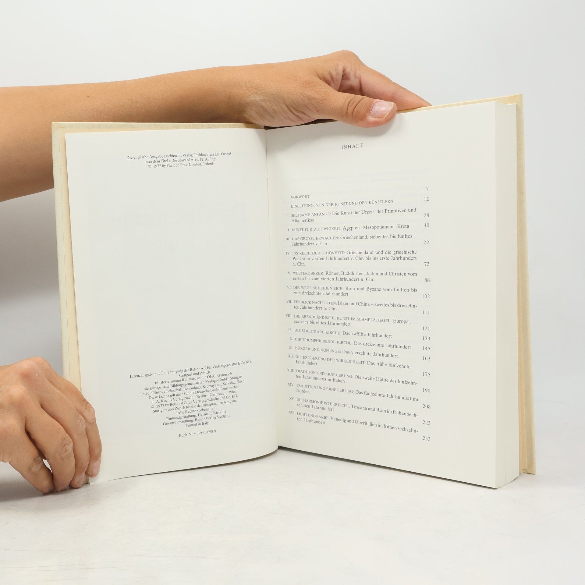 Ernst Hans Gombrich Die Geschichte der Kunst