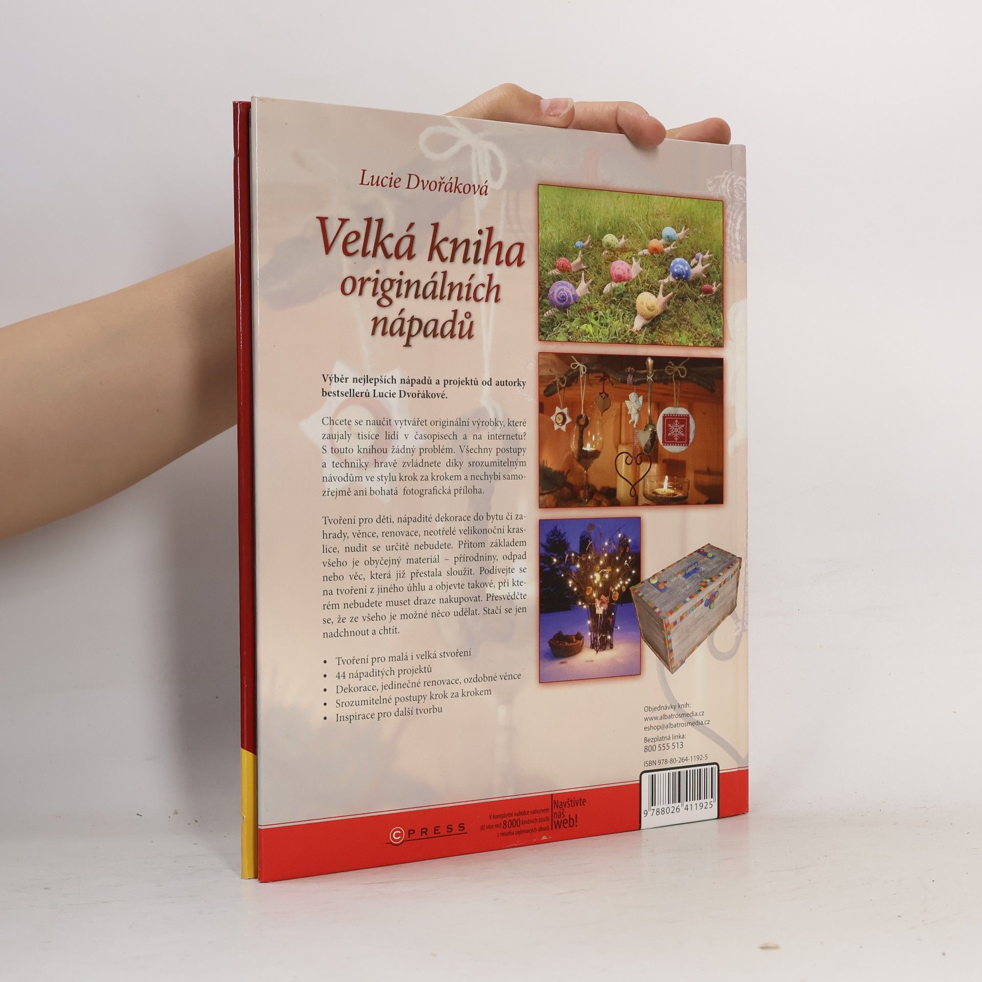 Lucie Dvořáková Velká kniha originálních nápadů