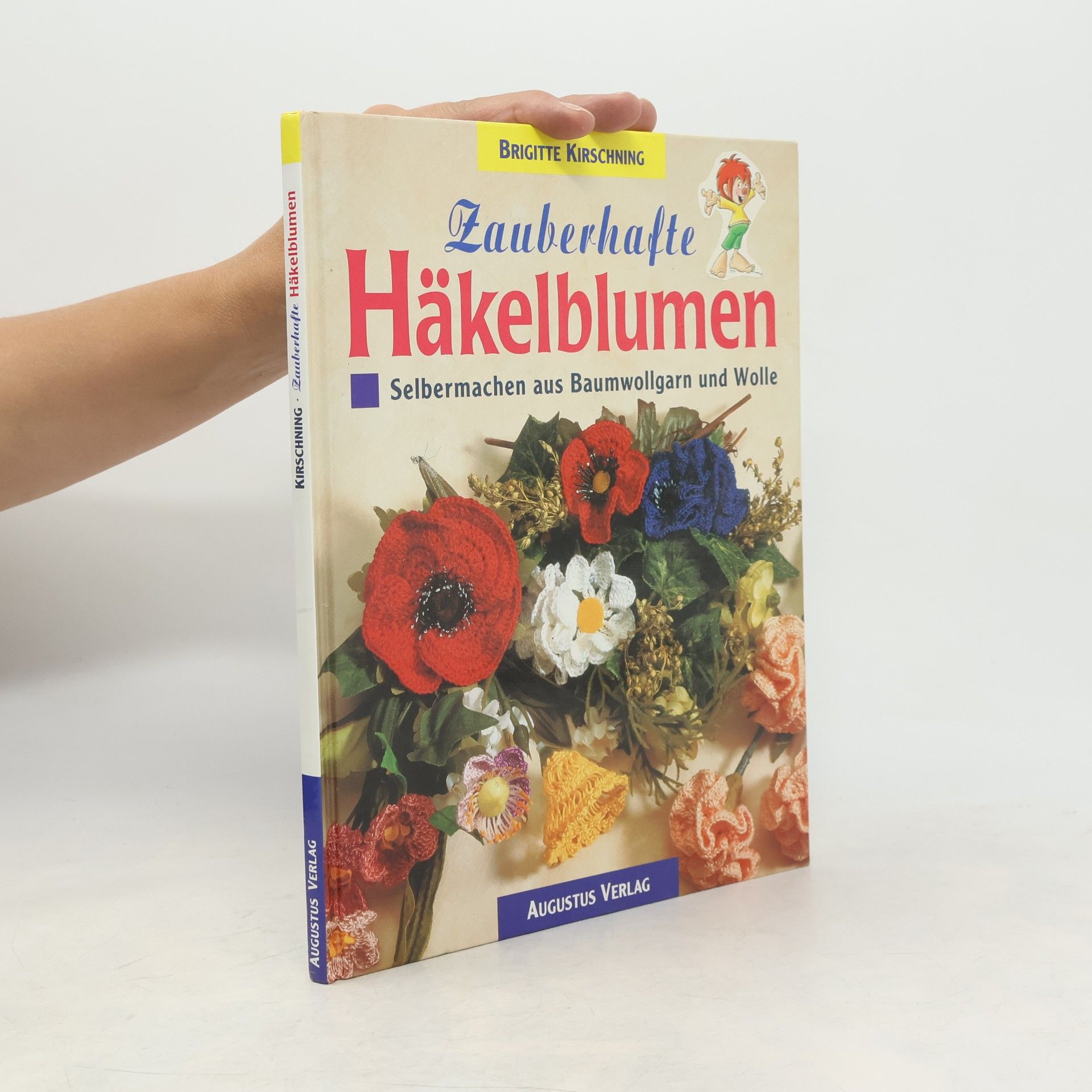 Zauberhafte Häkelblumen selbermachen aus Baumwollgarn und Wolle