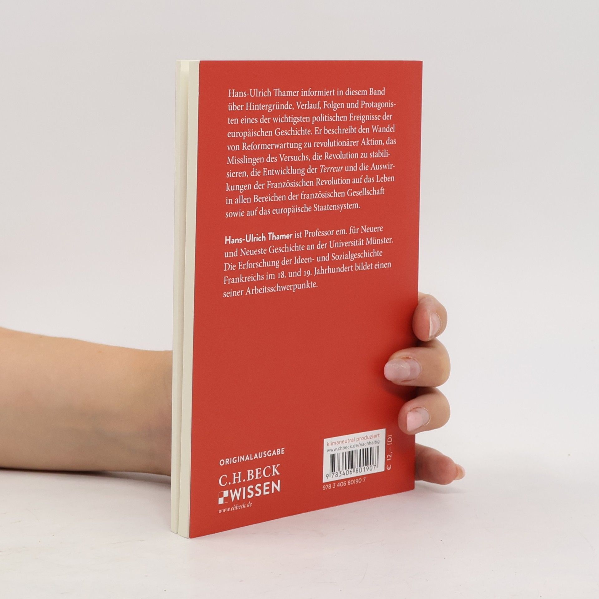 Hans Ulrich Thamer Die Französische Revolution