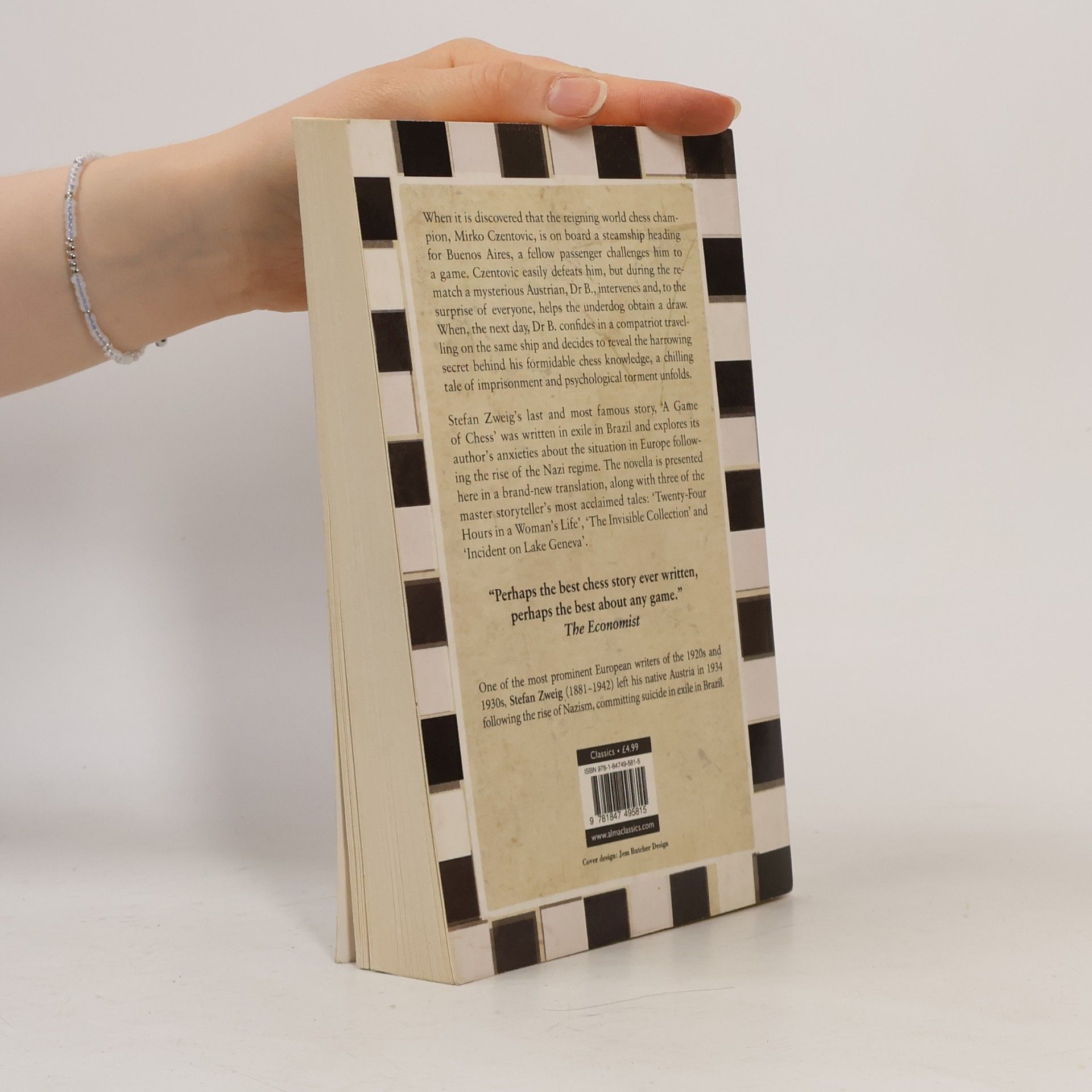 Stefan Zweig The Game of Chess and Other Stories