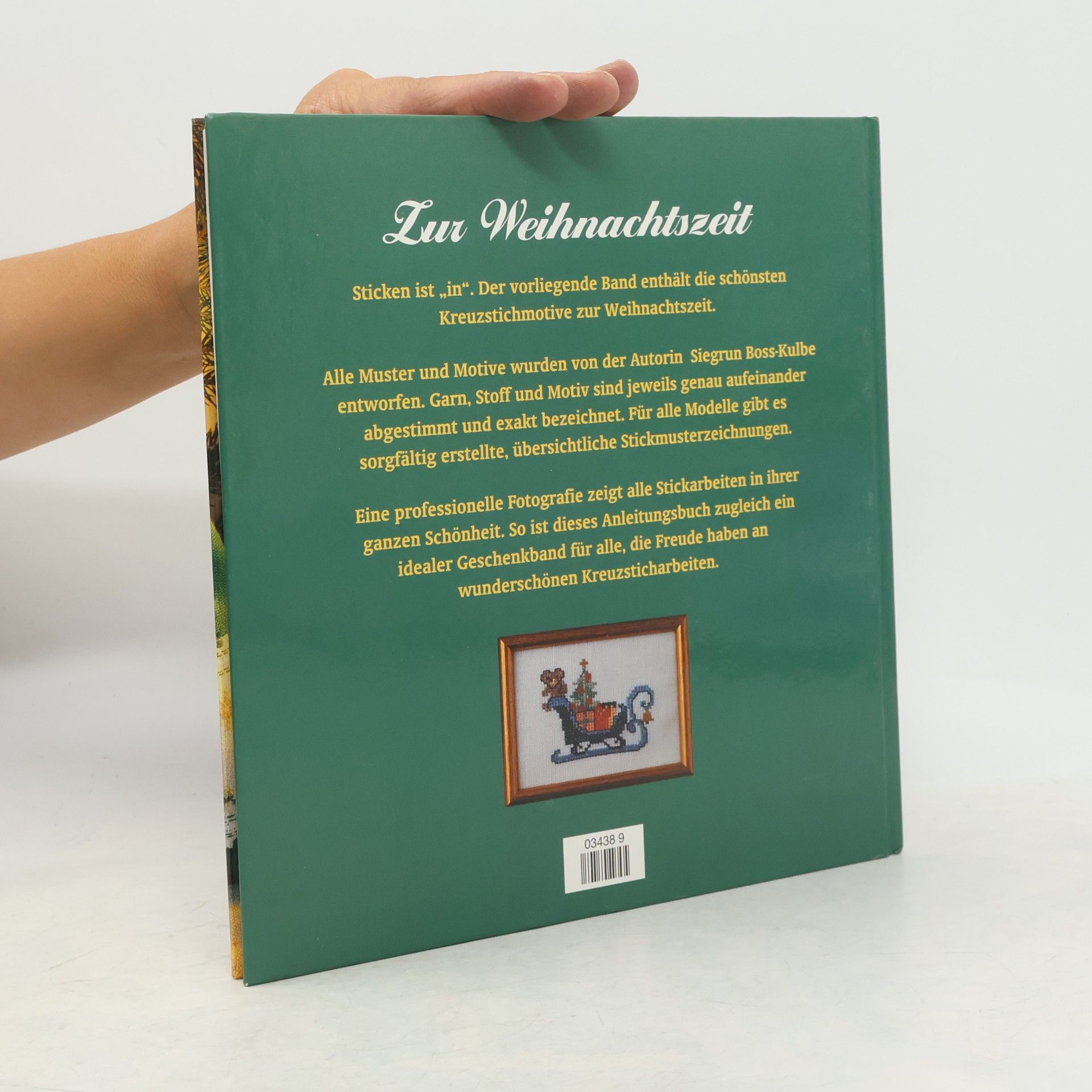 Autorenkollektiv Zur Weihnachtszeit Die Schönsten Kreuzstichmotive