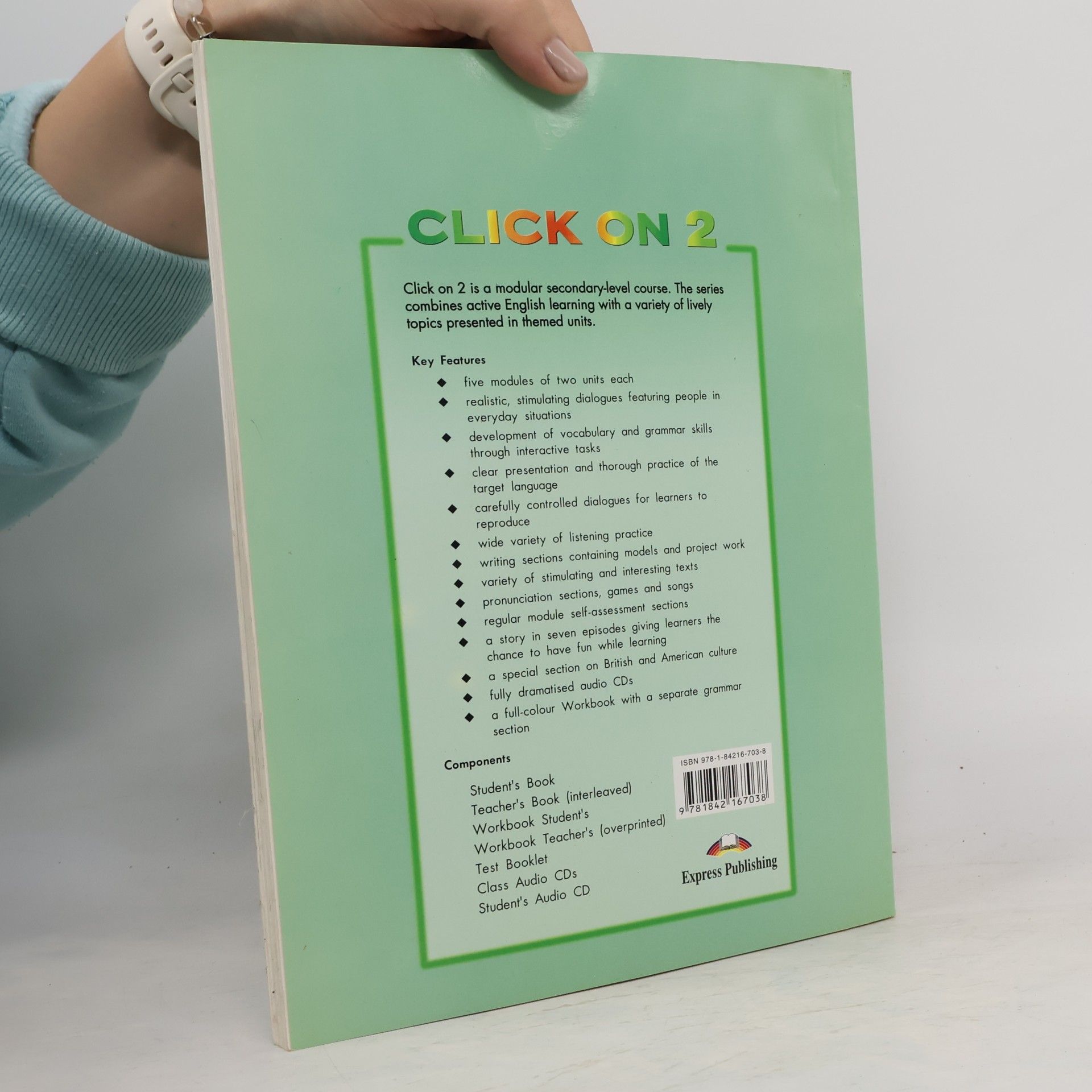 Virginia Evans Click On 2. Student's Workbook