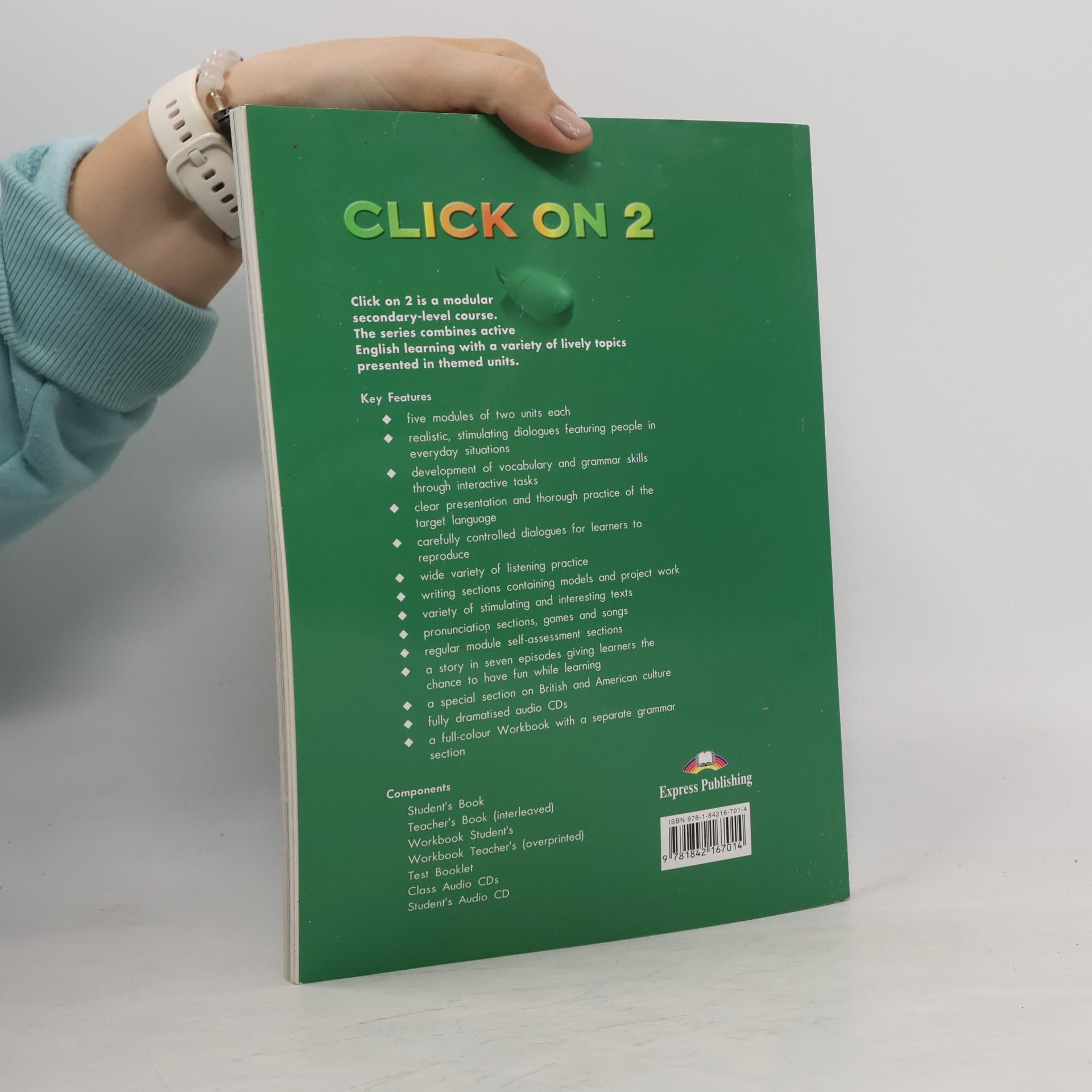 Virginia Evans Click on 2. Student's book