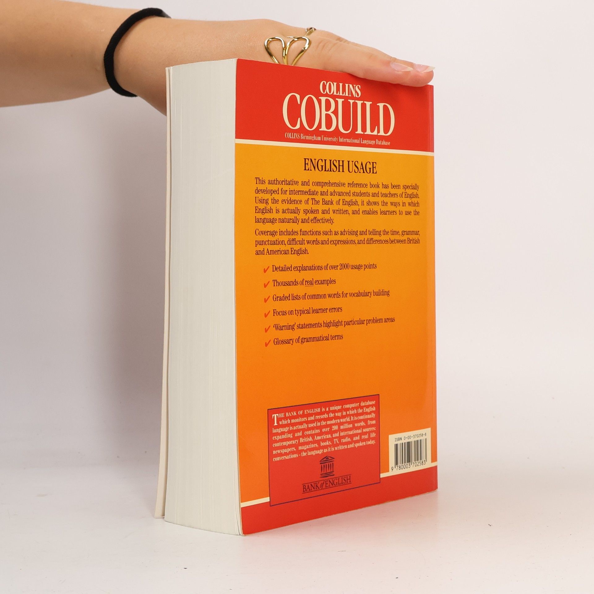 Various authors Collins Cobuild English Usage