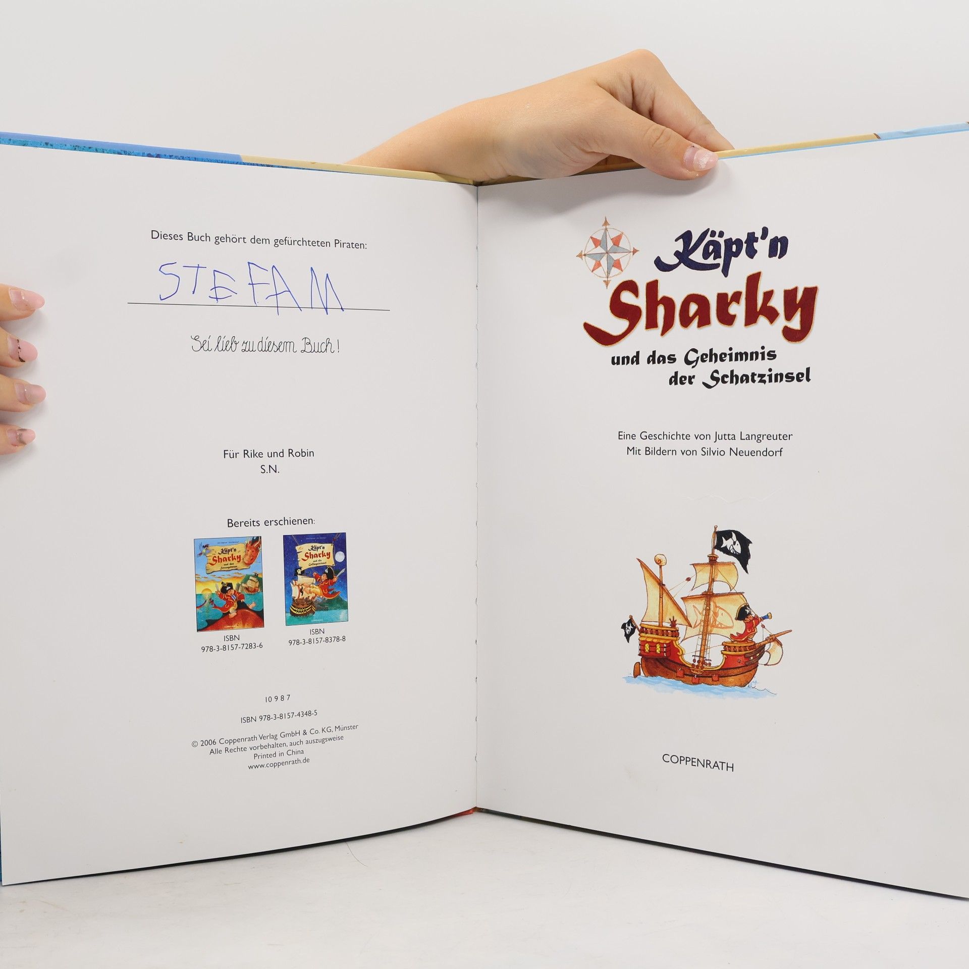 Silvio Neuendorf Käpt'n Sharky und das Geheimnis der Schatzinsel