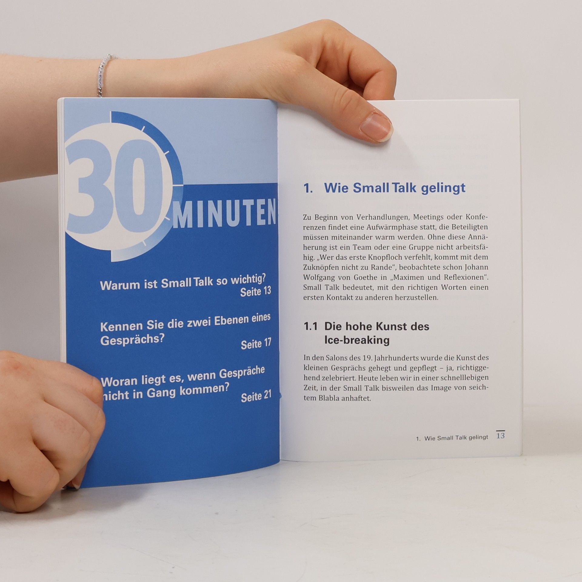 Jutta Portner 30 Minuten Small Talk