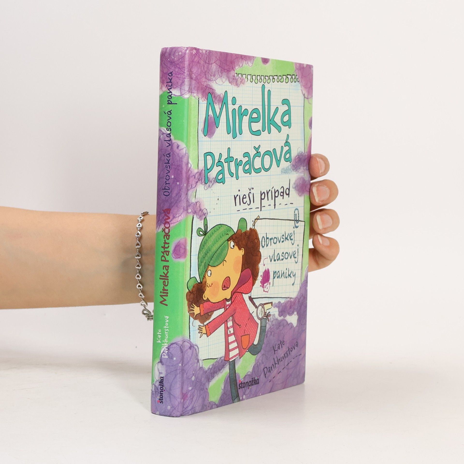 Kate Pankhurst Mirelka Pátračová rieši prípad Veľkej vlasovej paniky