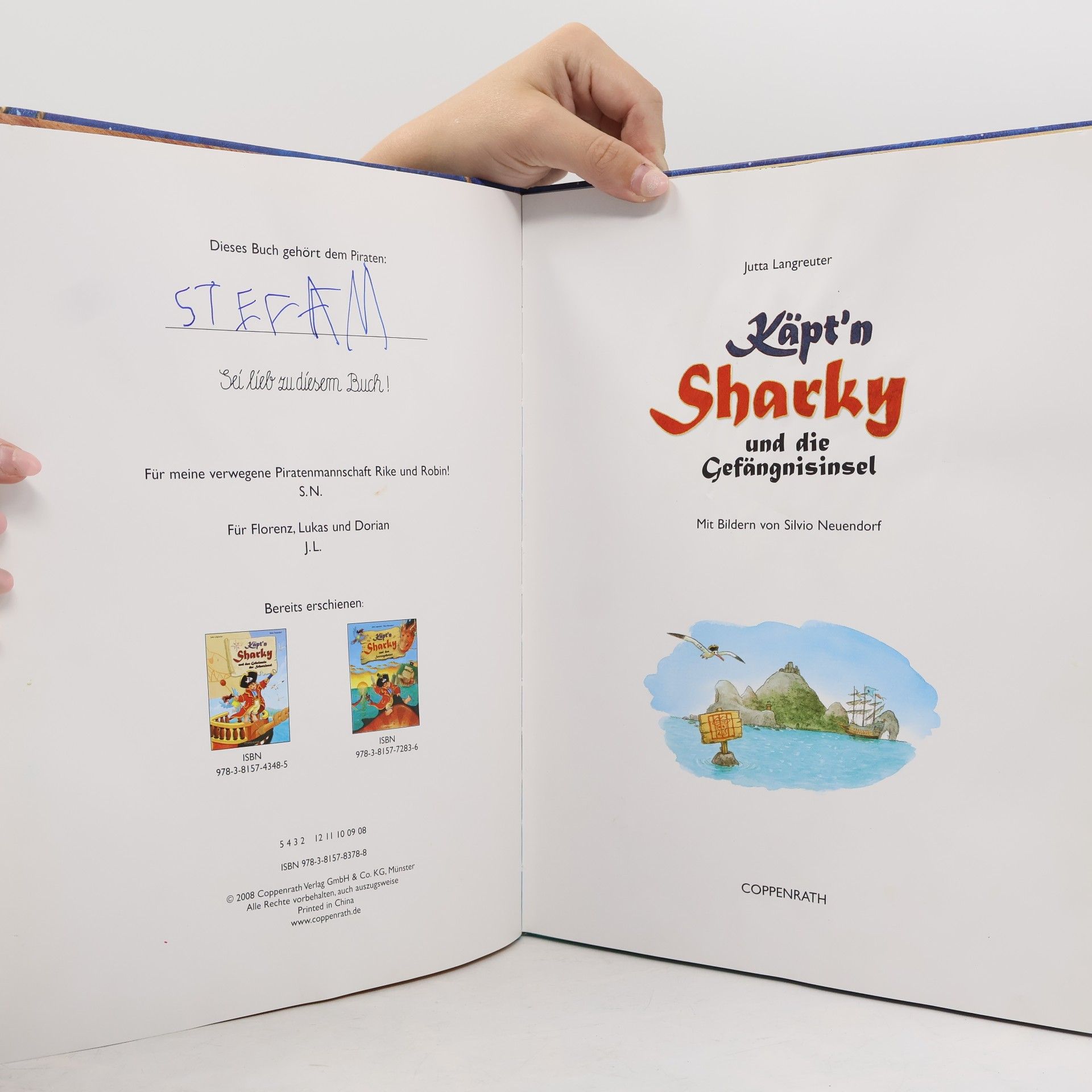 Jutta Langreuter Käpt'n Sharky und die Gefängnisinsel