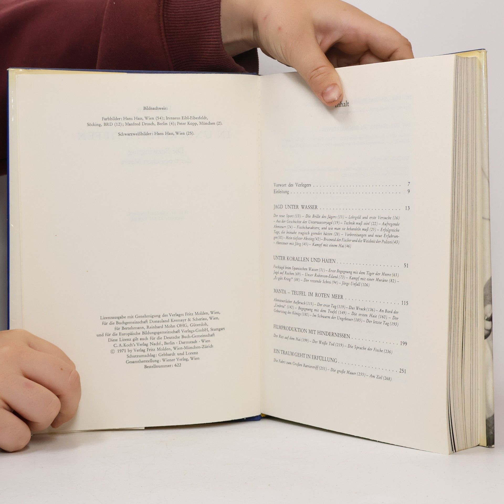 Hans Hass In unberührte Tiefen
