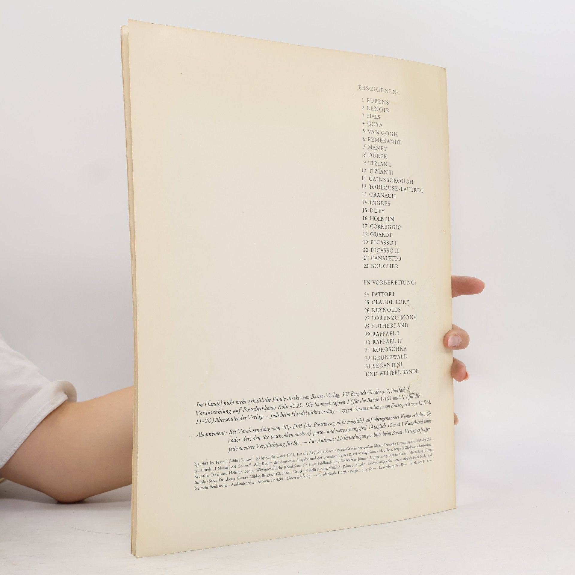 Autorenkollektiv Galerie der grossen Maler: Carrà