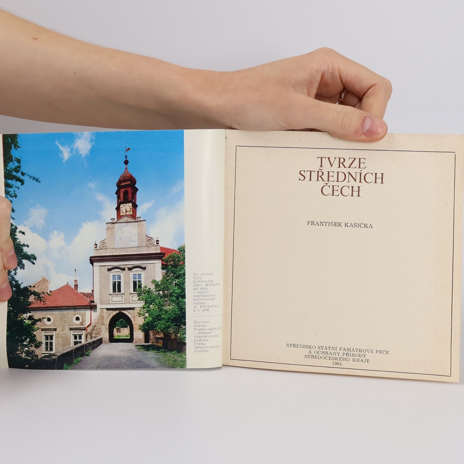 František Kašička Tvrze středních Čech