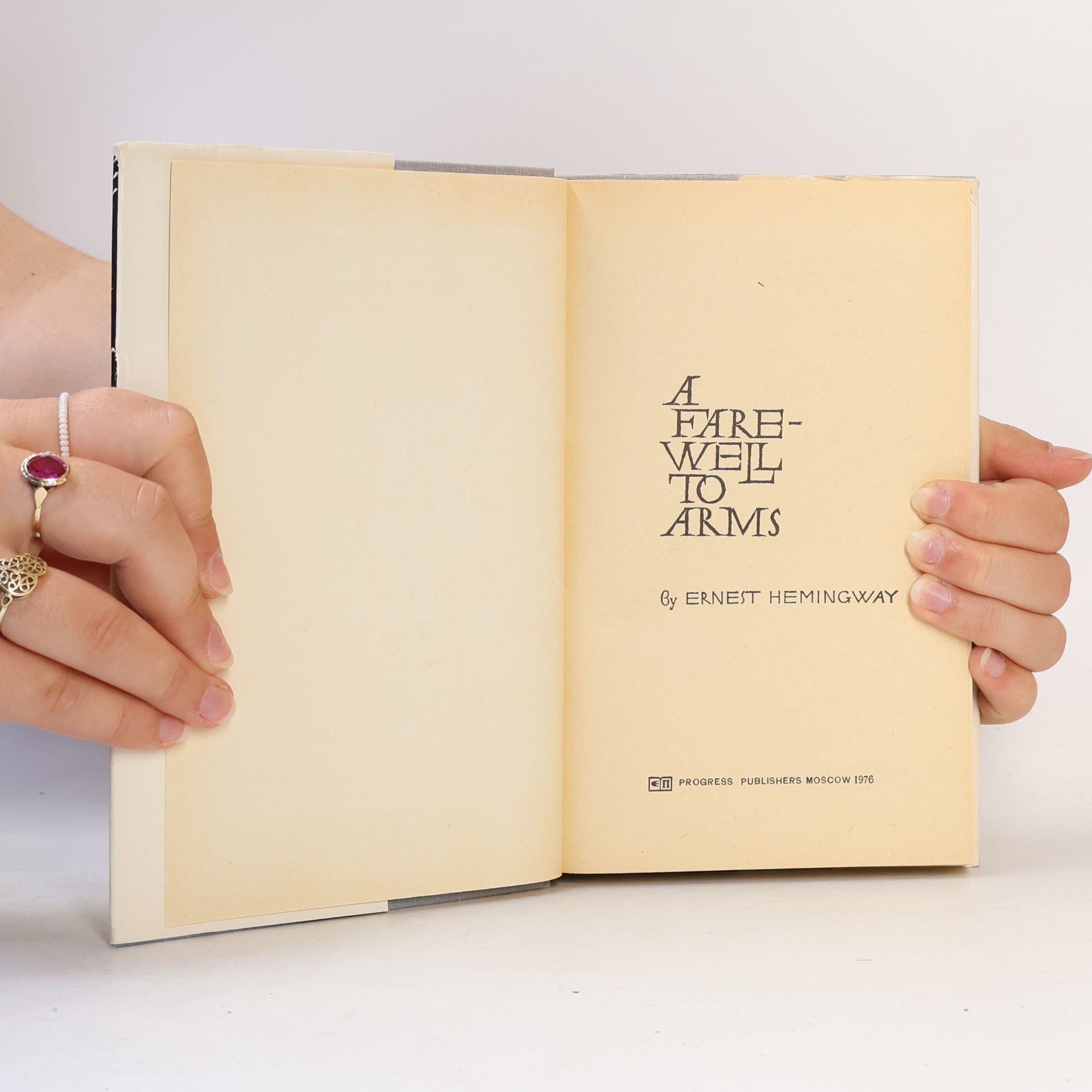 Ernest Hemingway A Farewell to Arms