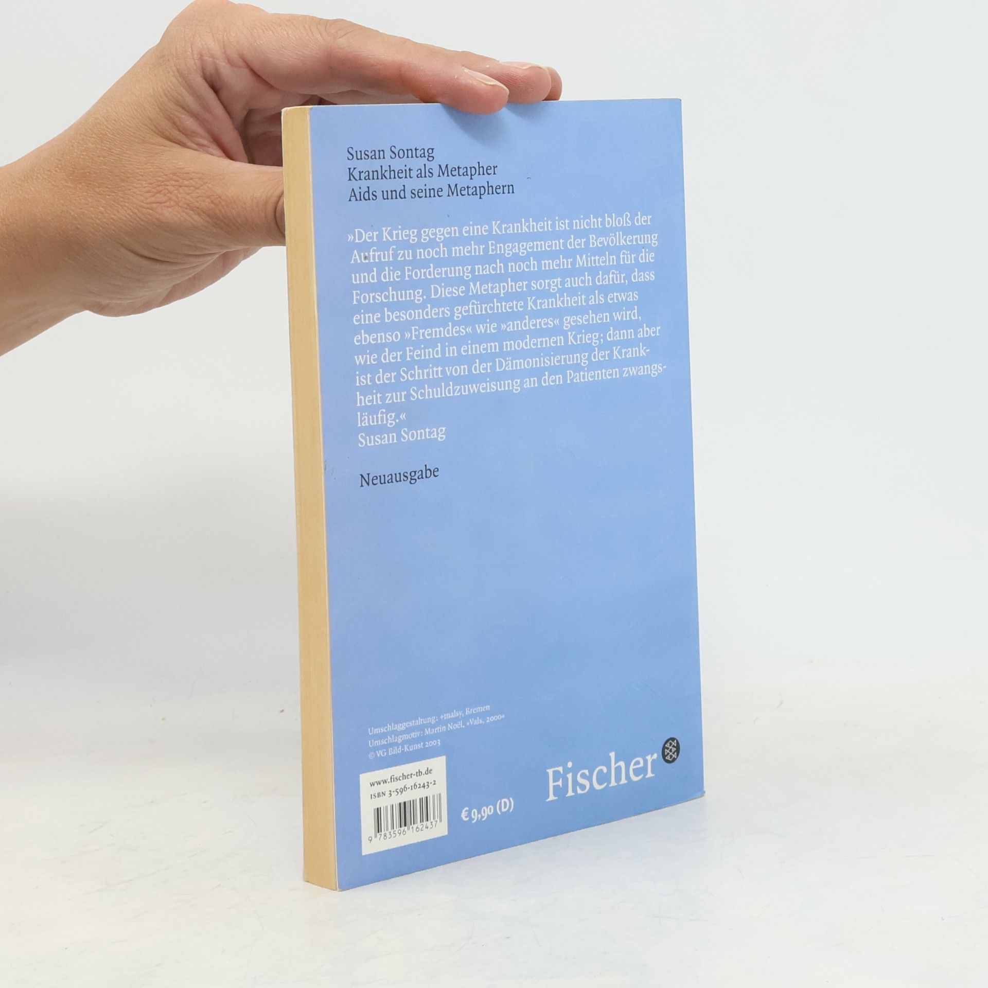 Susan Sontag Krankheit als Metapher