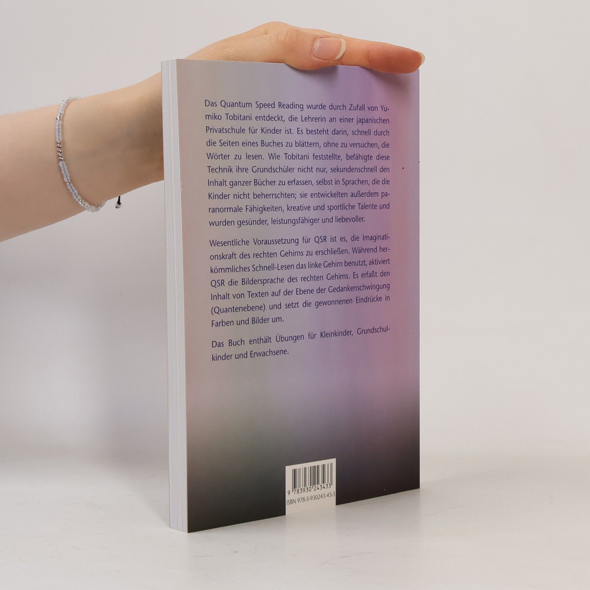 Yumiko Tobitani QSR - Quantum speed reading