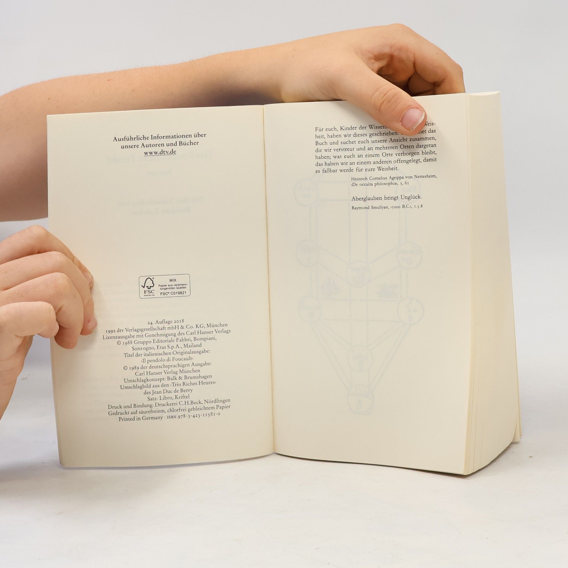 Umberto Eco Das Foucaultsche Pendel