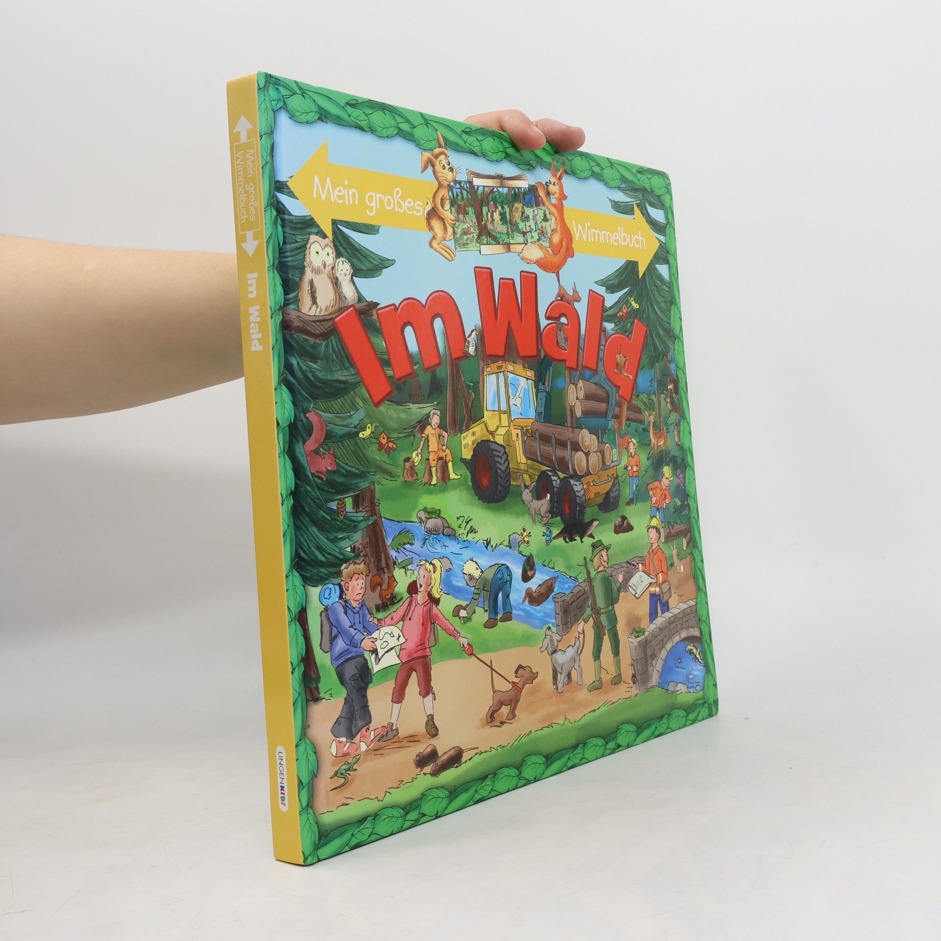 Auteurscollectief Mein großes Wimmelbuch. Im Wald