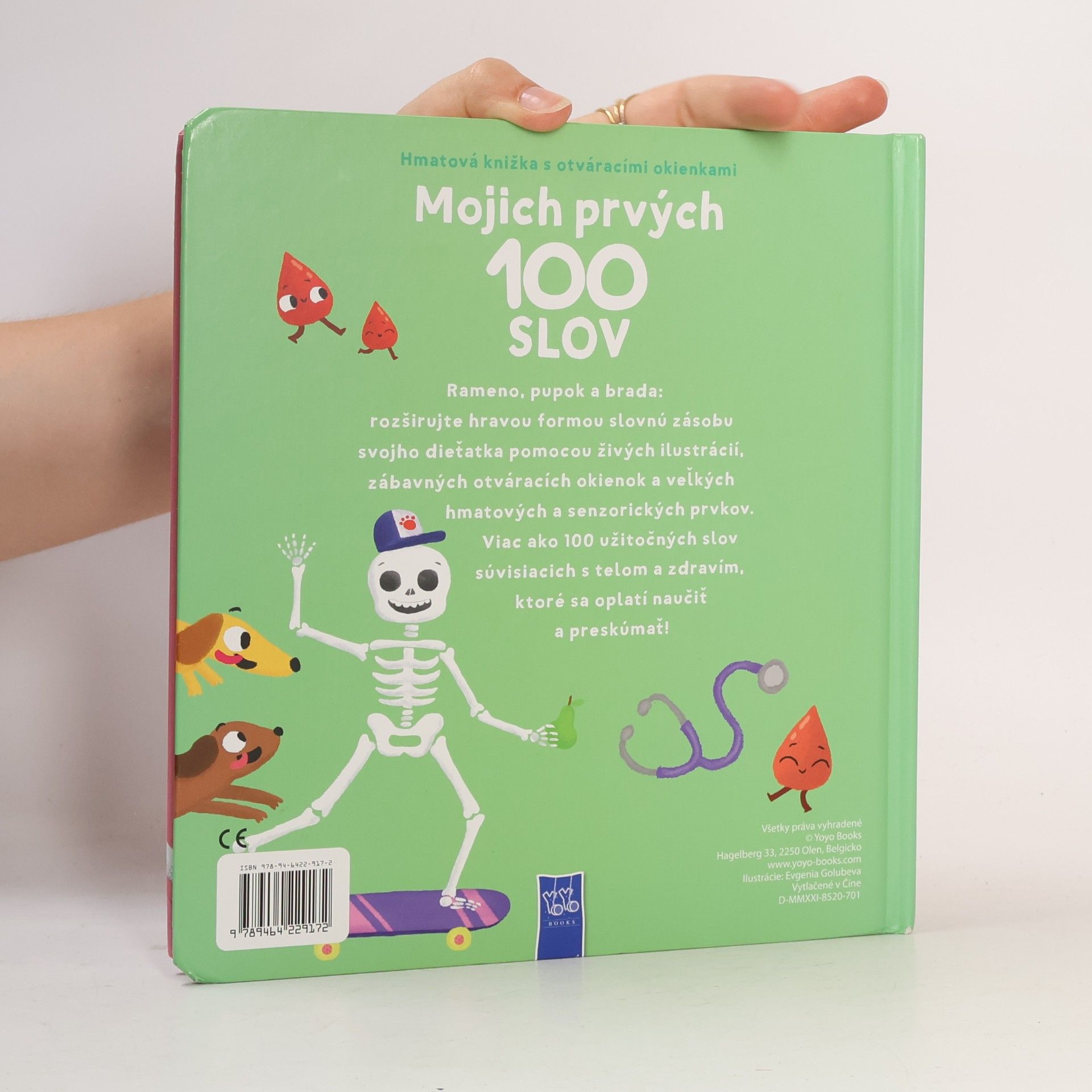 Kolektív autorov Mojich prvých 100 slov: Moje telo