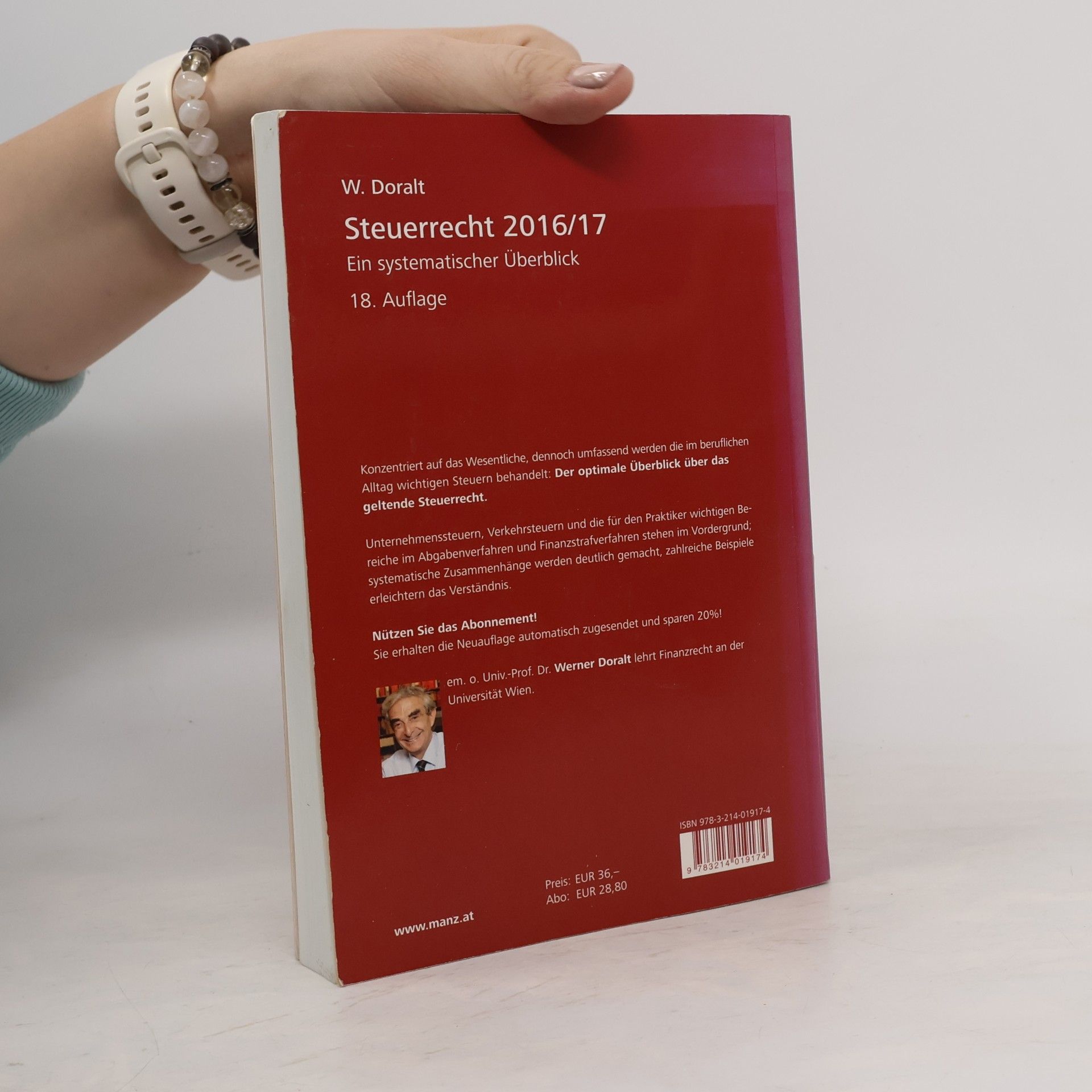 Werner Doralt Steuerrecht 2016/17 (f. Österreich) - 18. Auflage