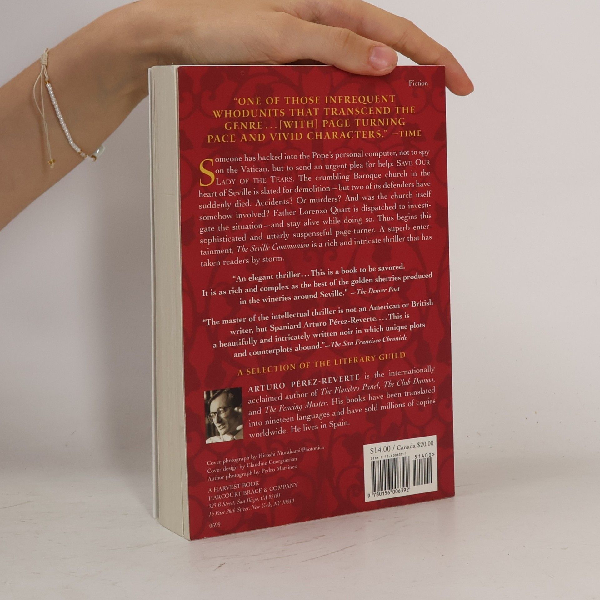 Arturo Pérez-Reverte A Harvest Book: The Seville Communion