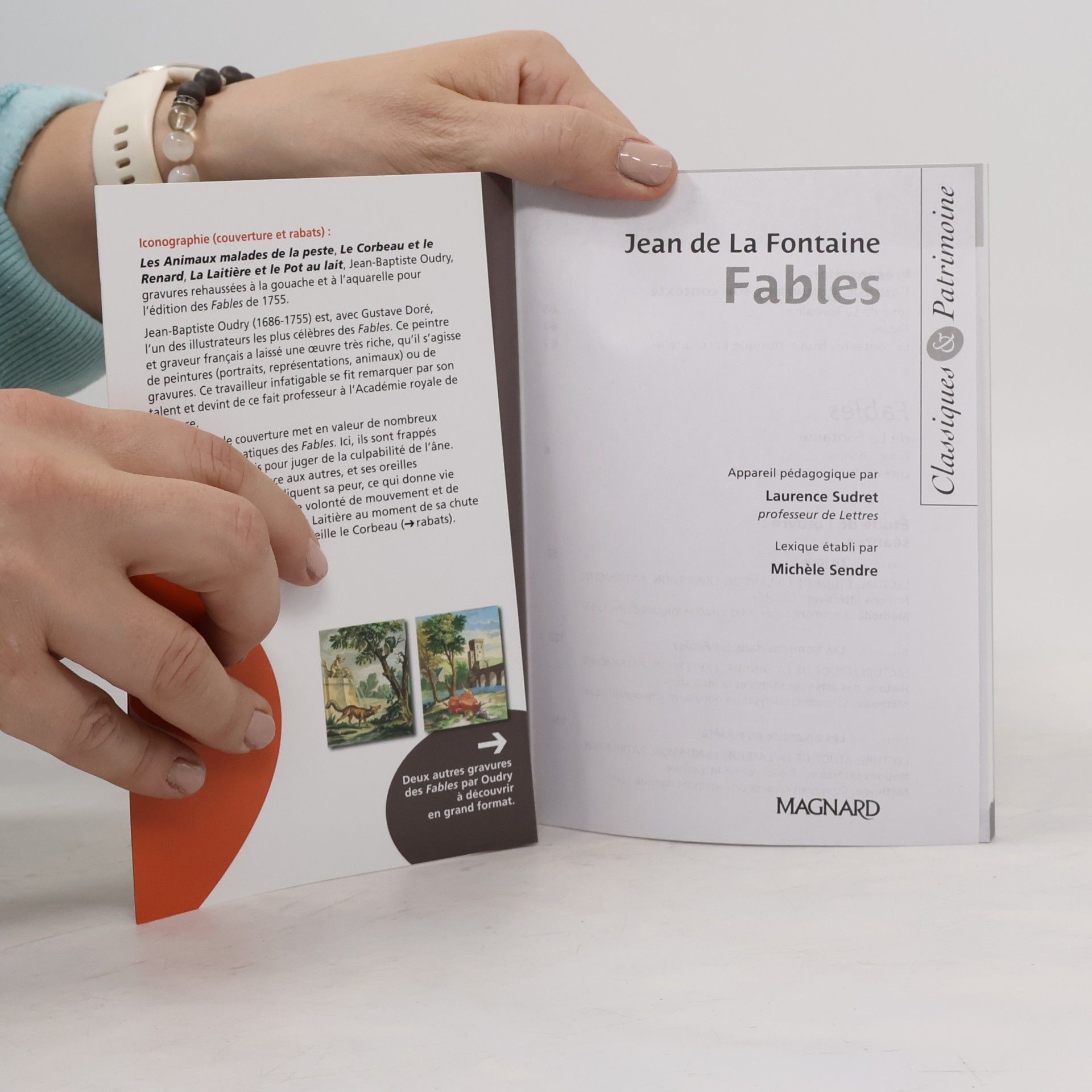 Jean de La Fontaine Classiques & Patrimoine - 7: Fables, choix de fables, livres I à XII