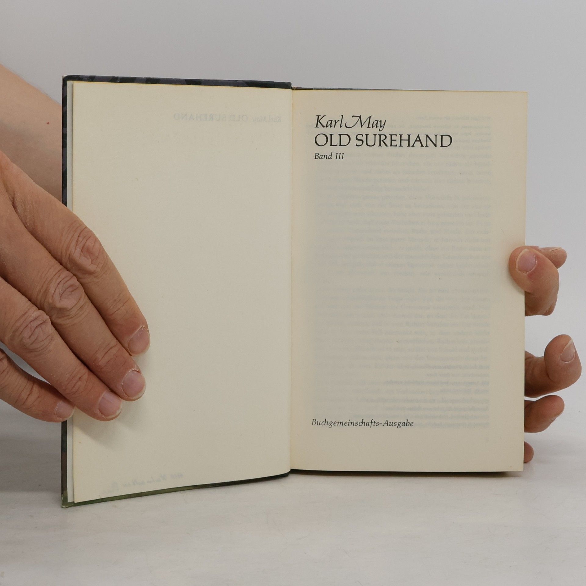 Karl May Old Surehand III