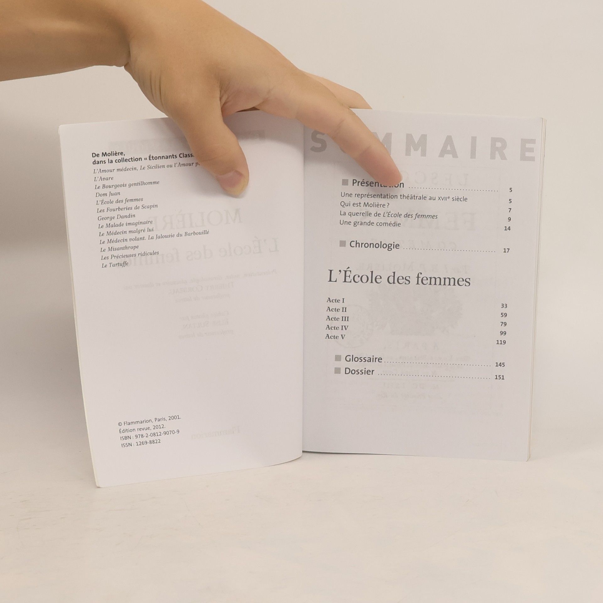 Molière L'École des femmes