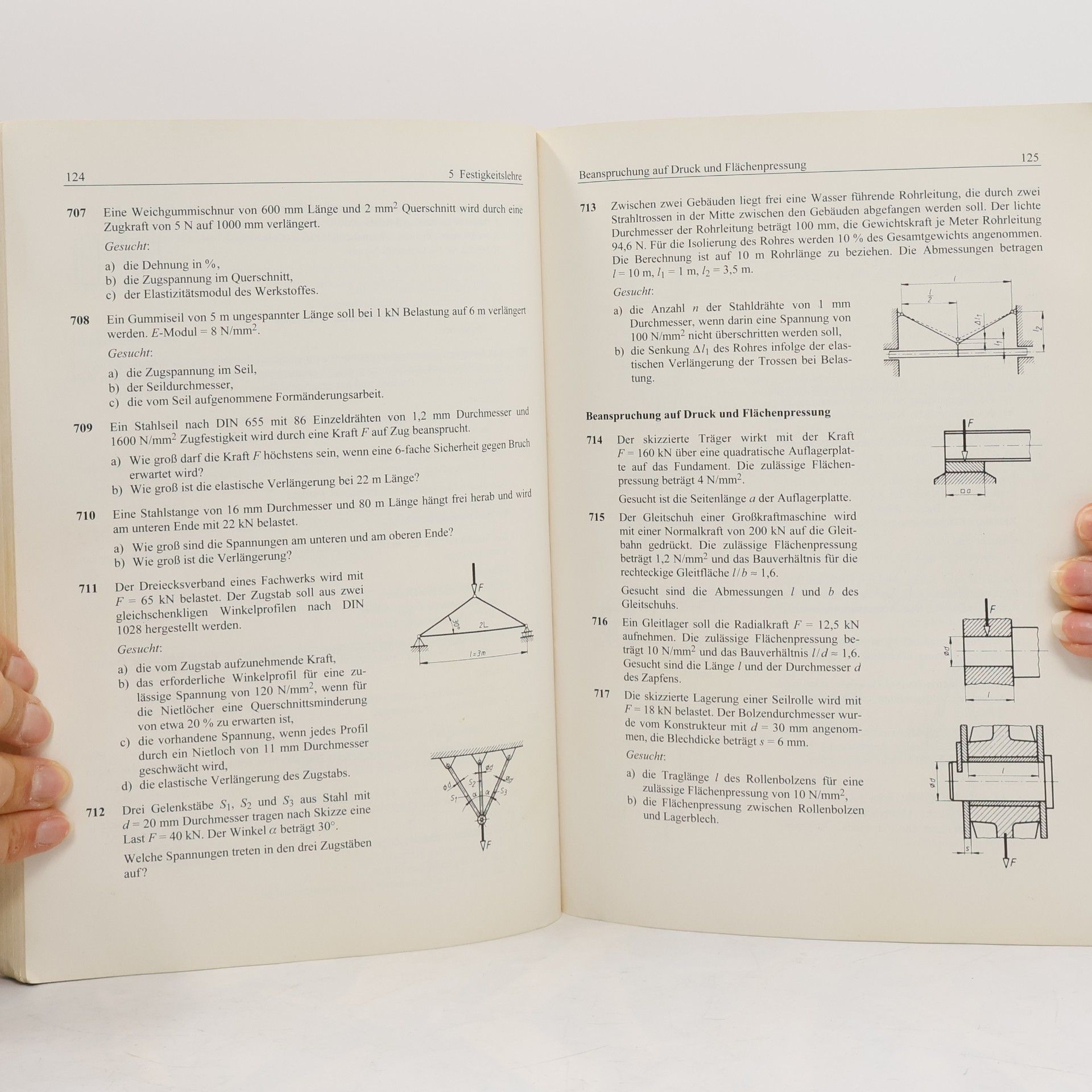 Alfred Böge Aufgabensammlung Technische Mechanik - 19. Auflage