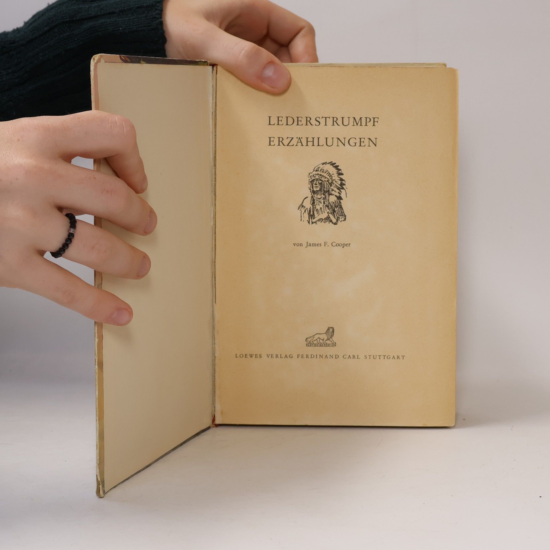 James Fenimore Cooper Lederstrumpf