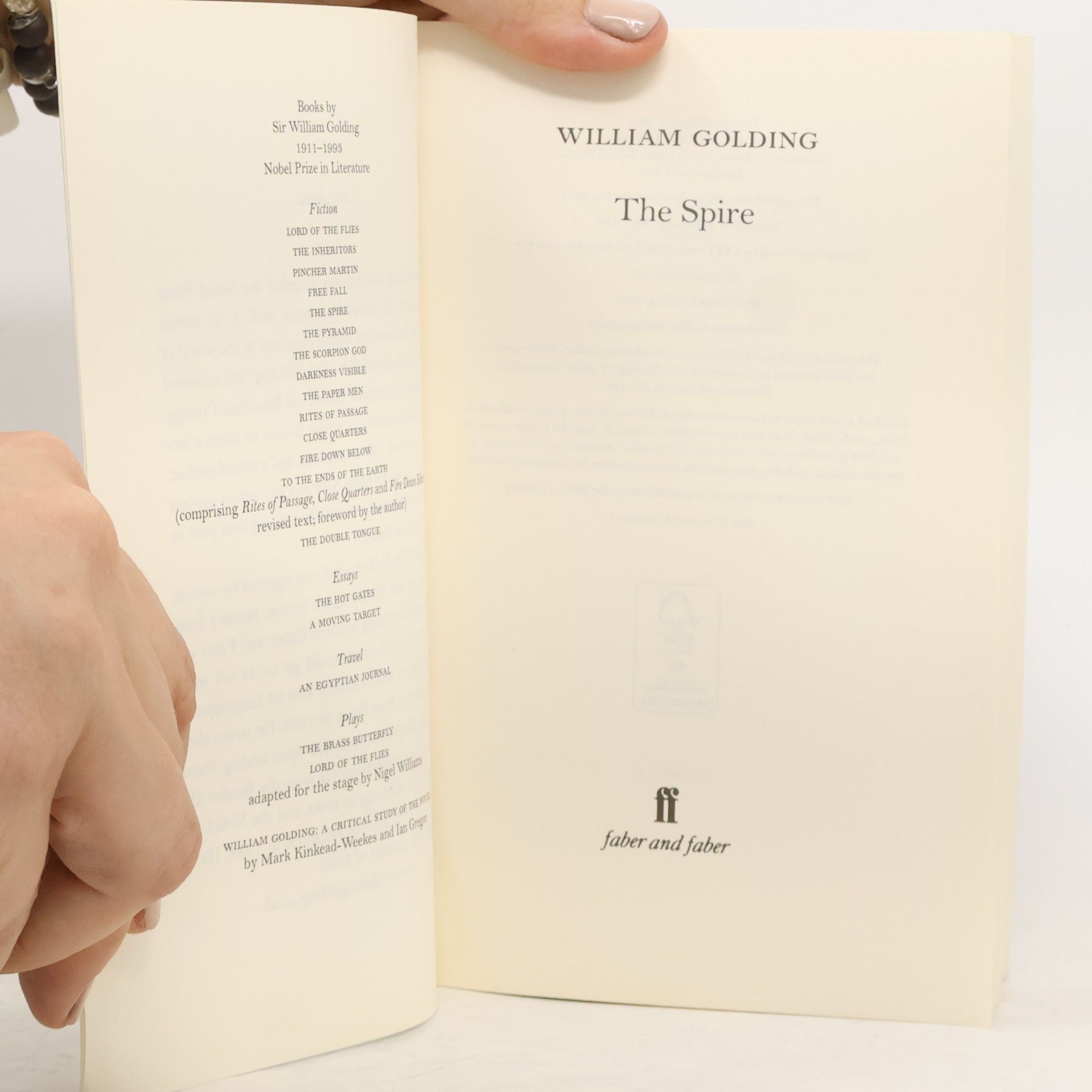 William Golding The Spire