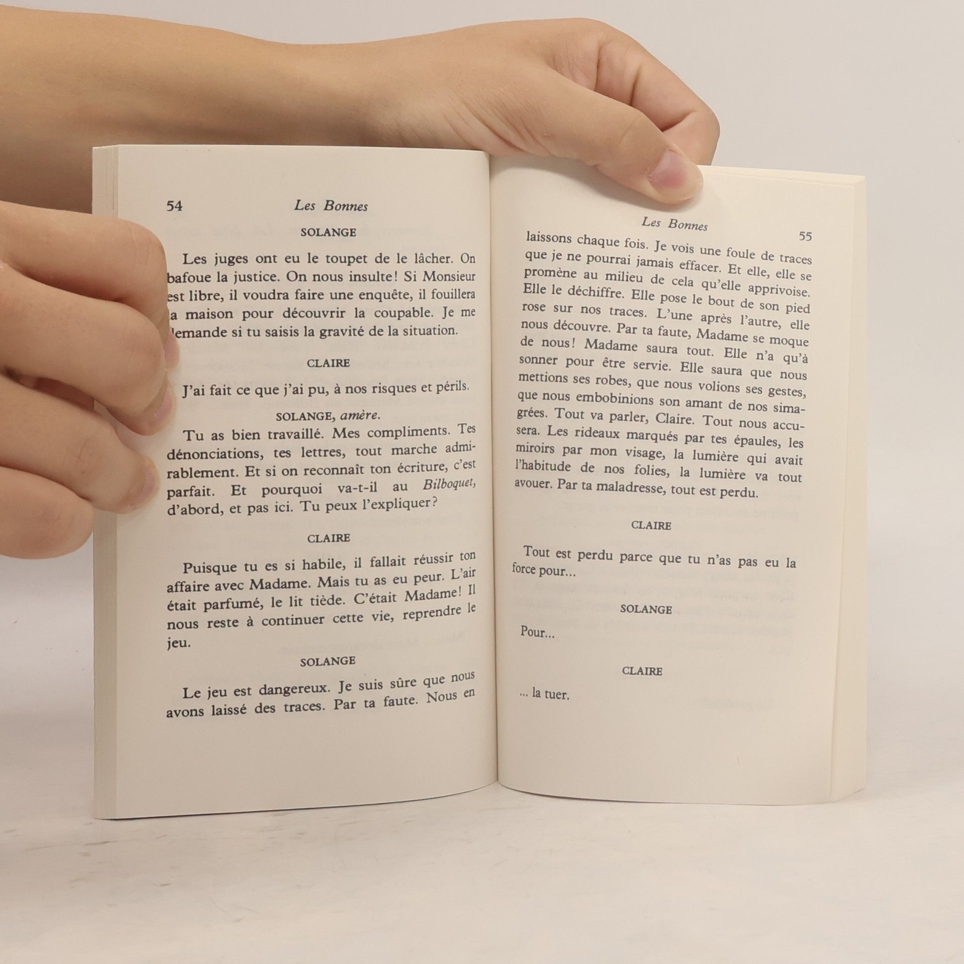 Jean Genet Les bonnes