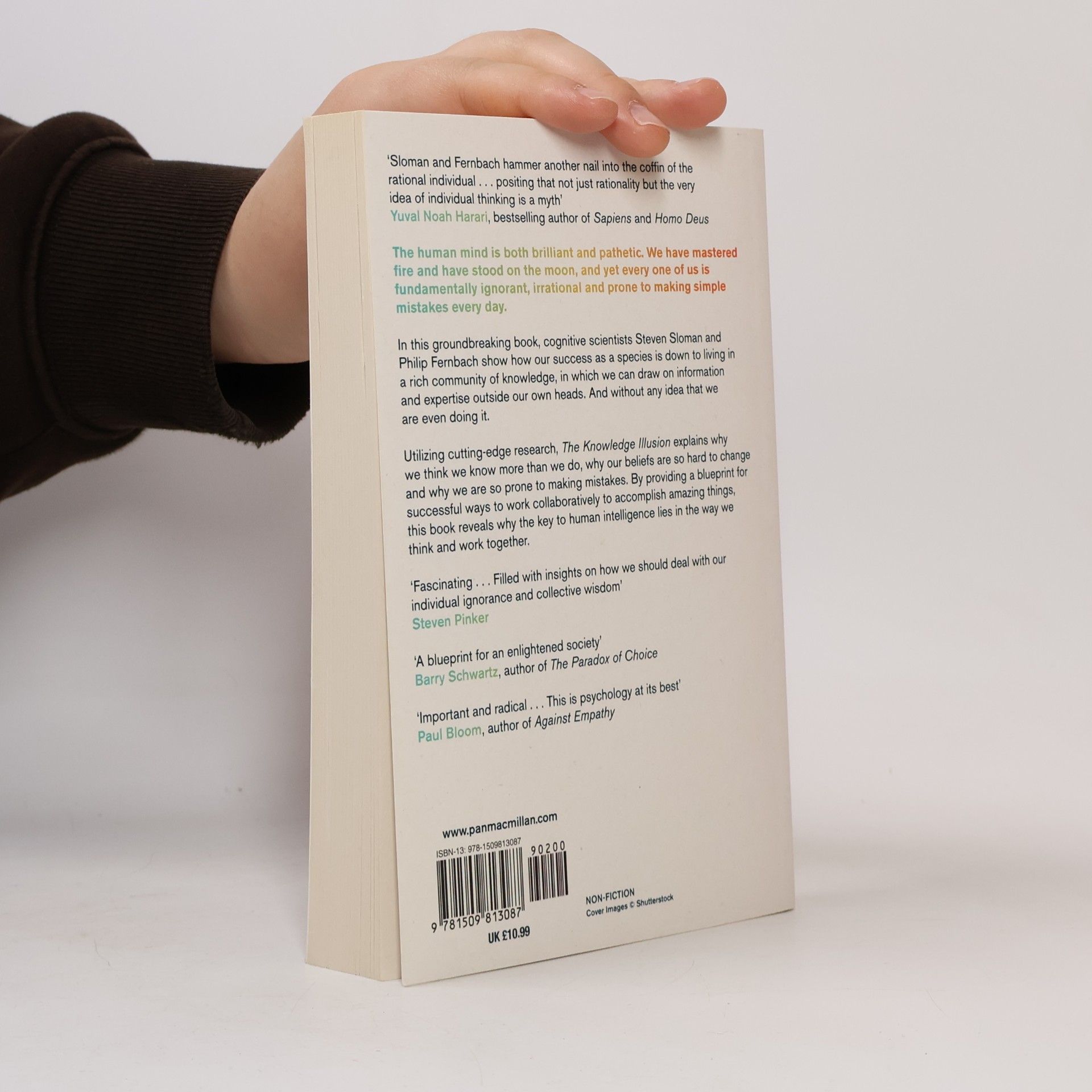 Steven Sloman The Knowledge Illusion