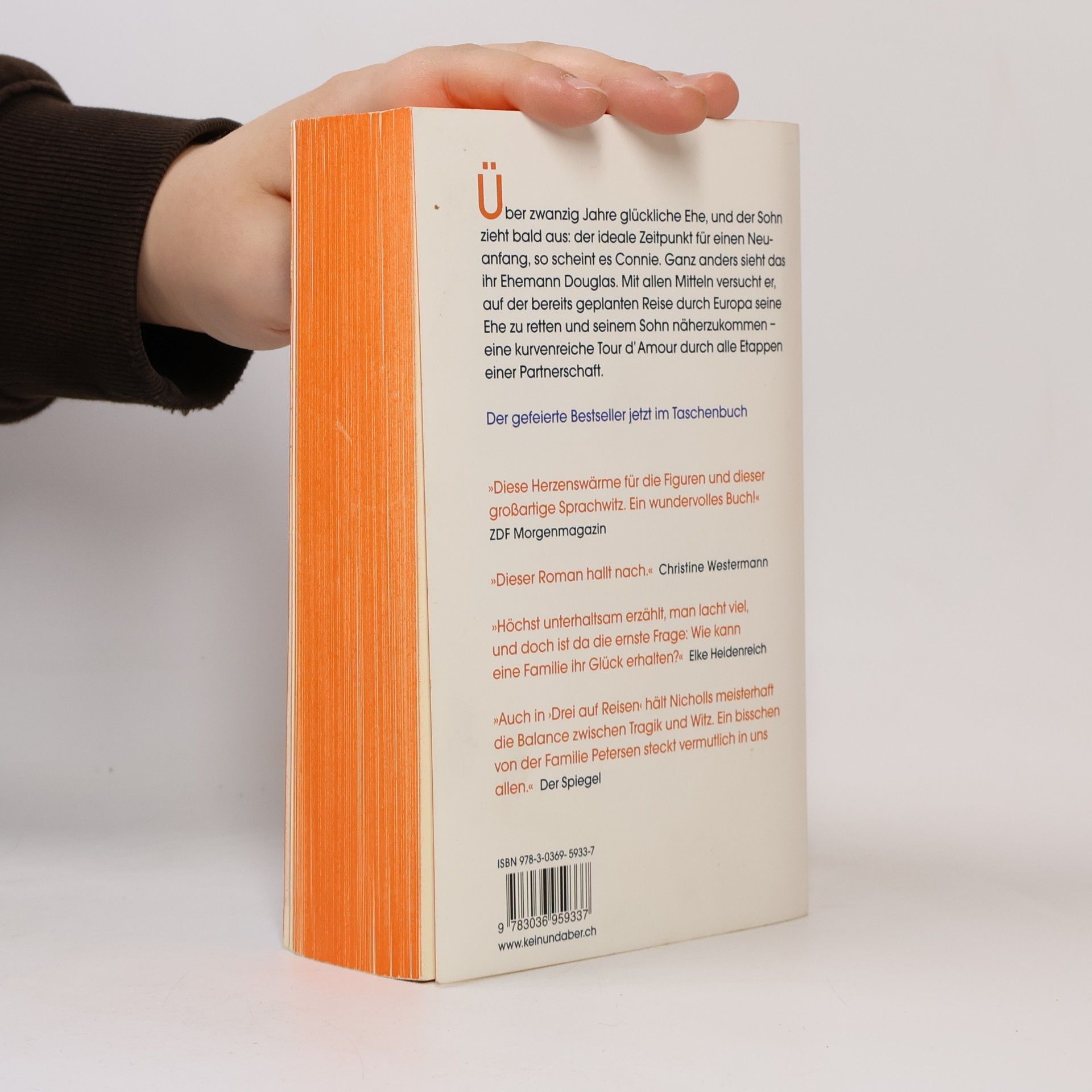 David Nicholls Drei auf Reisen