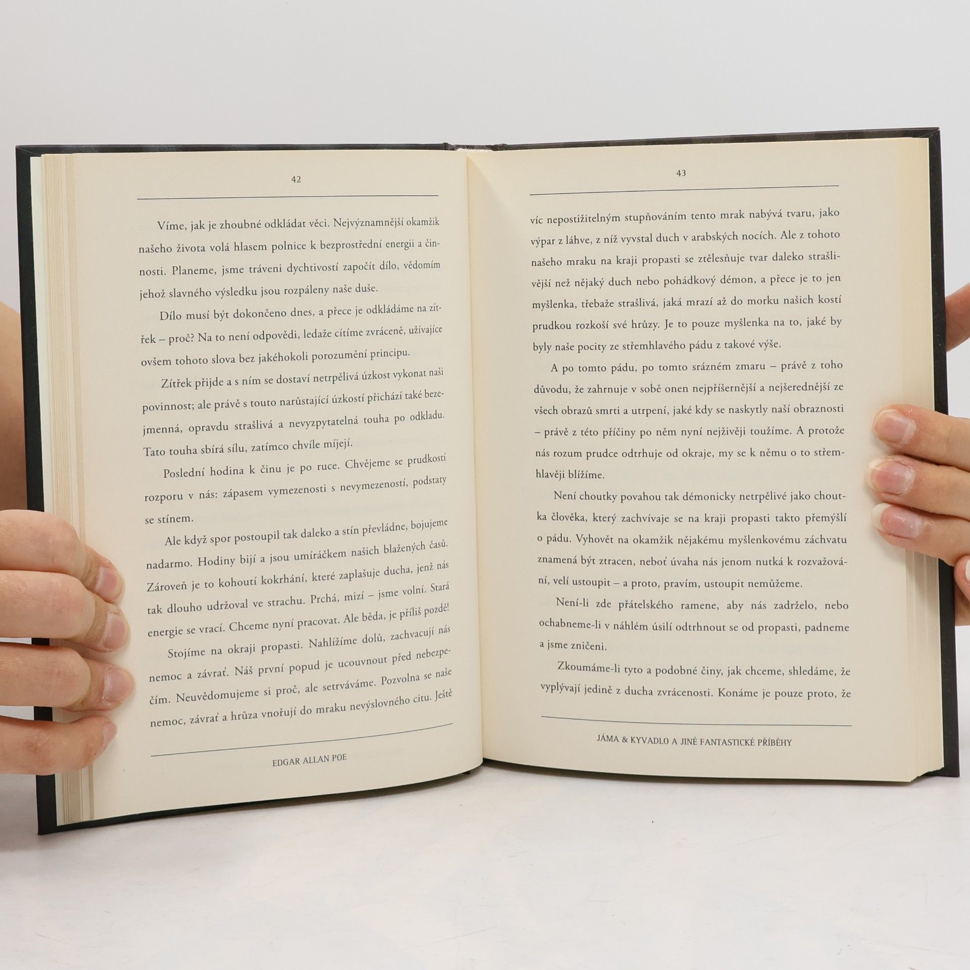 Edgar Allan Poe Jáma a kyvadlo a jiné fantastické příběhy