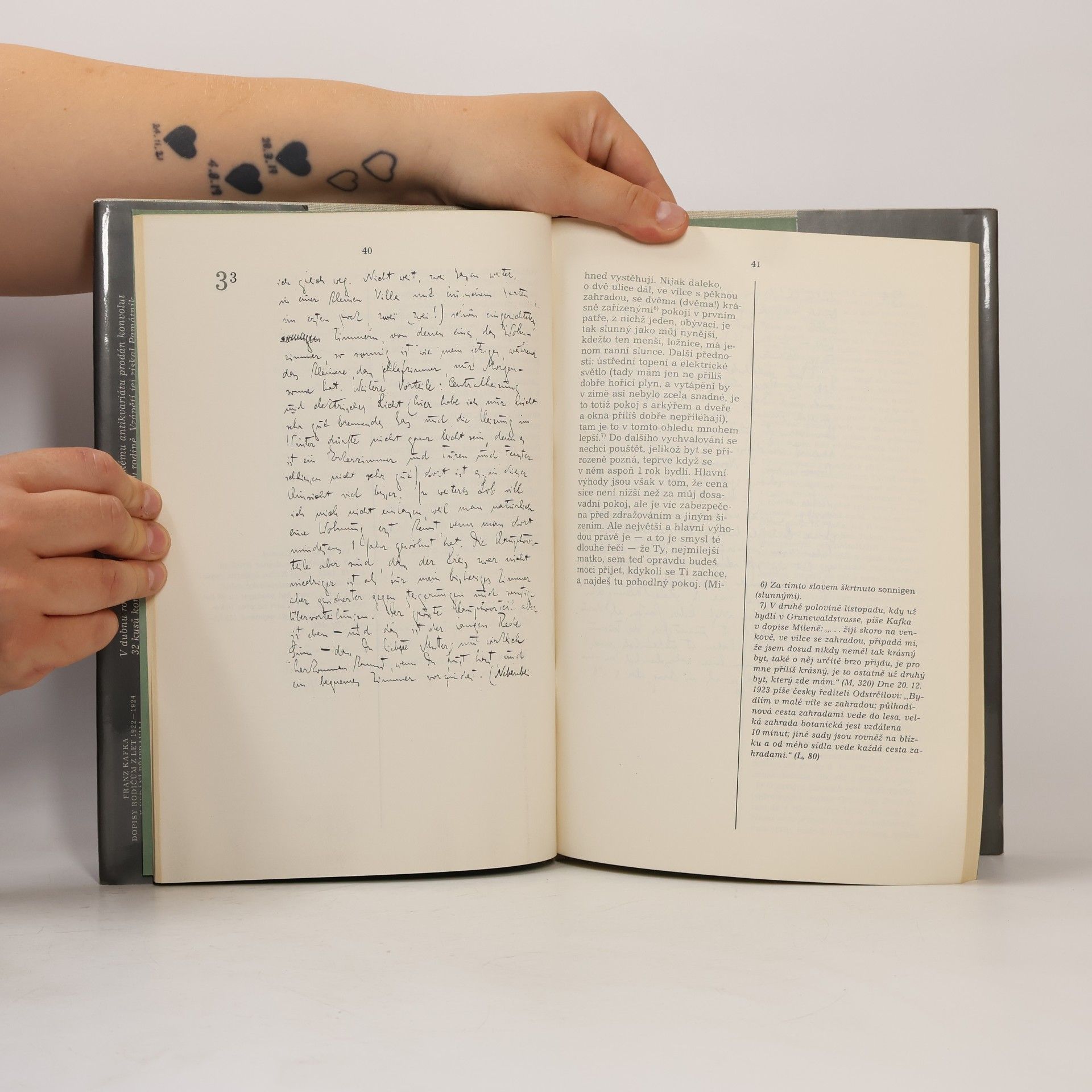 Franz Kafka Dopisy rodičům z let 1922-1924