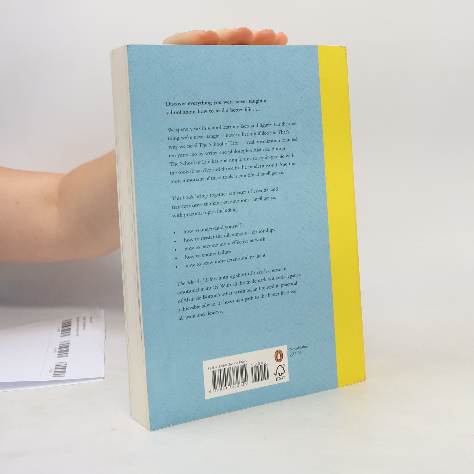 Alain de Botton The School of Life : An emotional Education