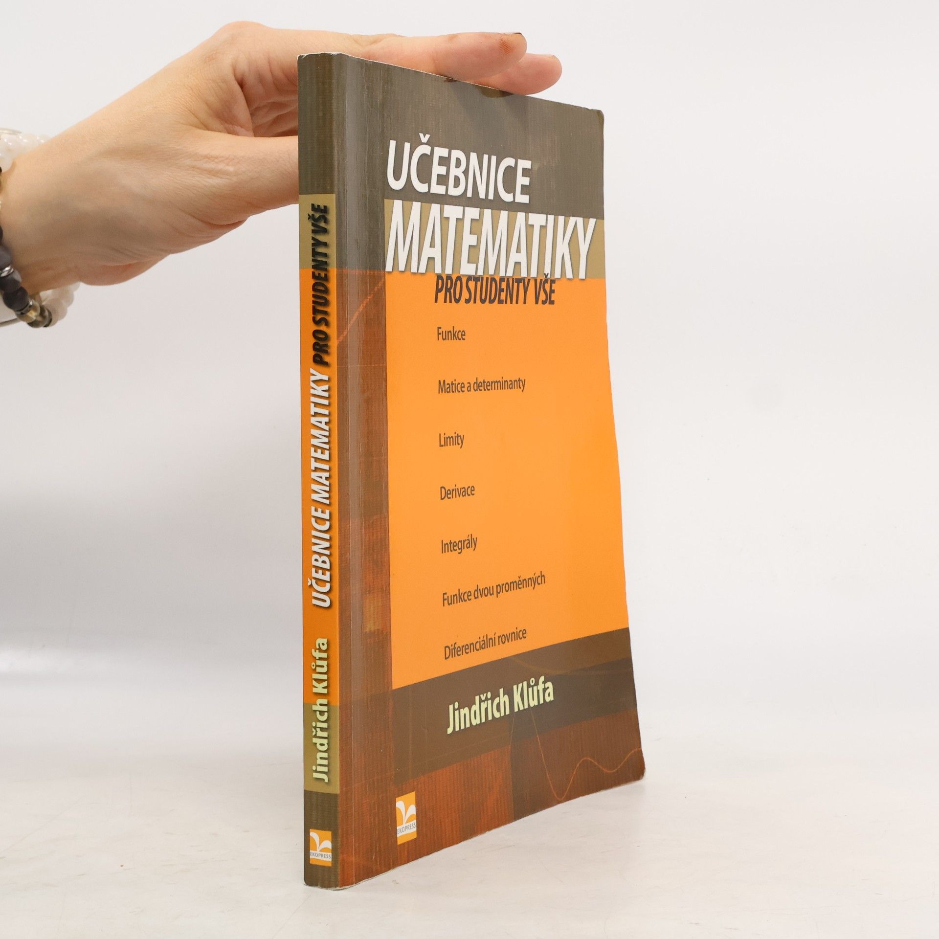 Jindřich Klůfa Učebnice matematiky pro studenty VŠE