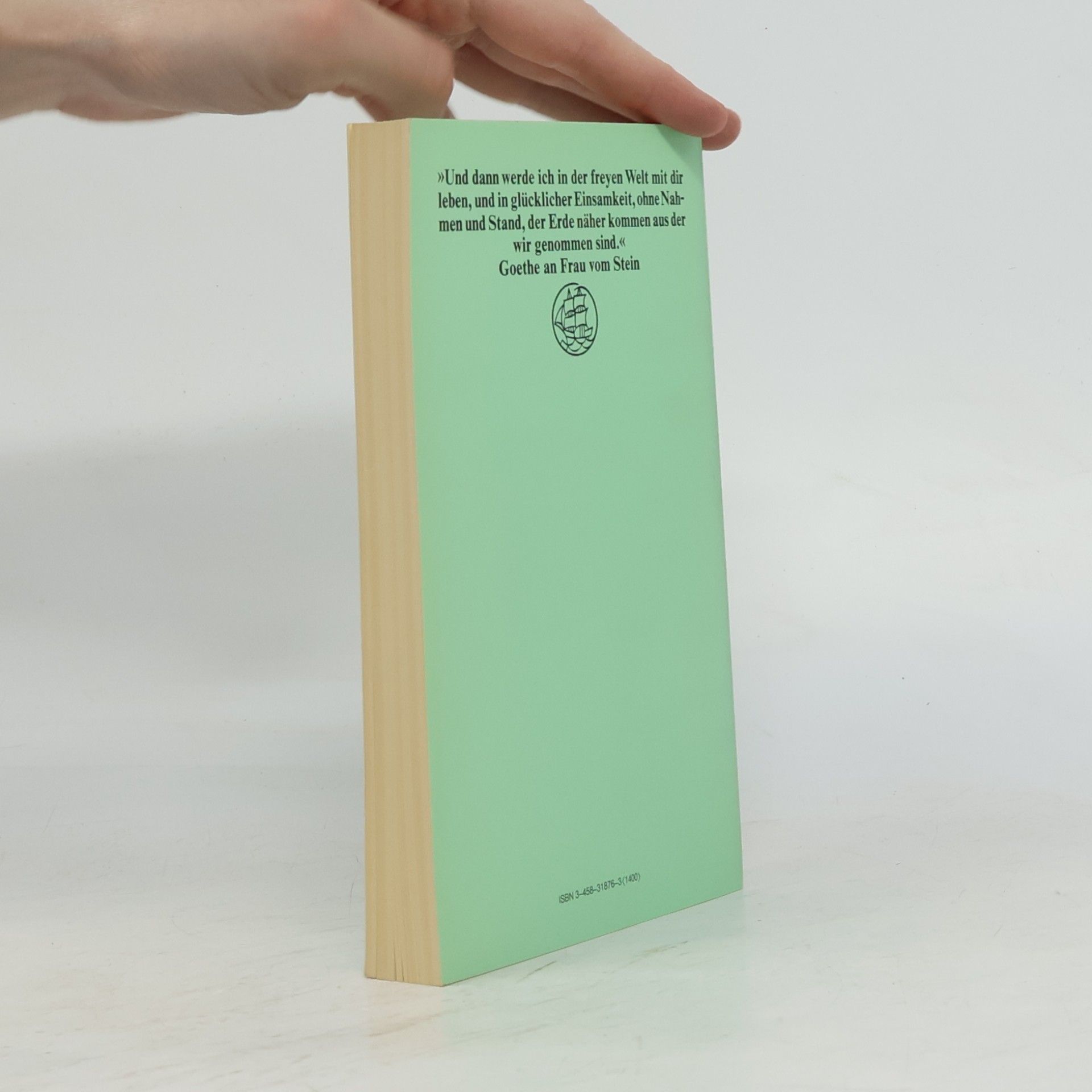 Johann Wolfgang von Goethe Tagebuch der italienischen Reise 1786
