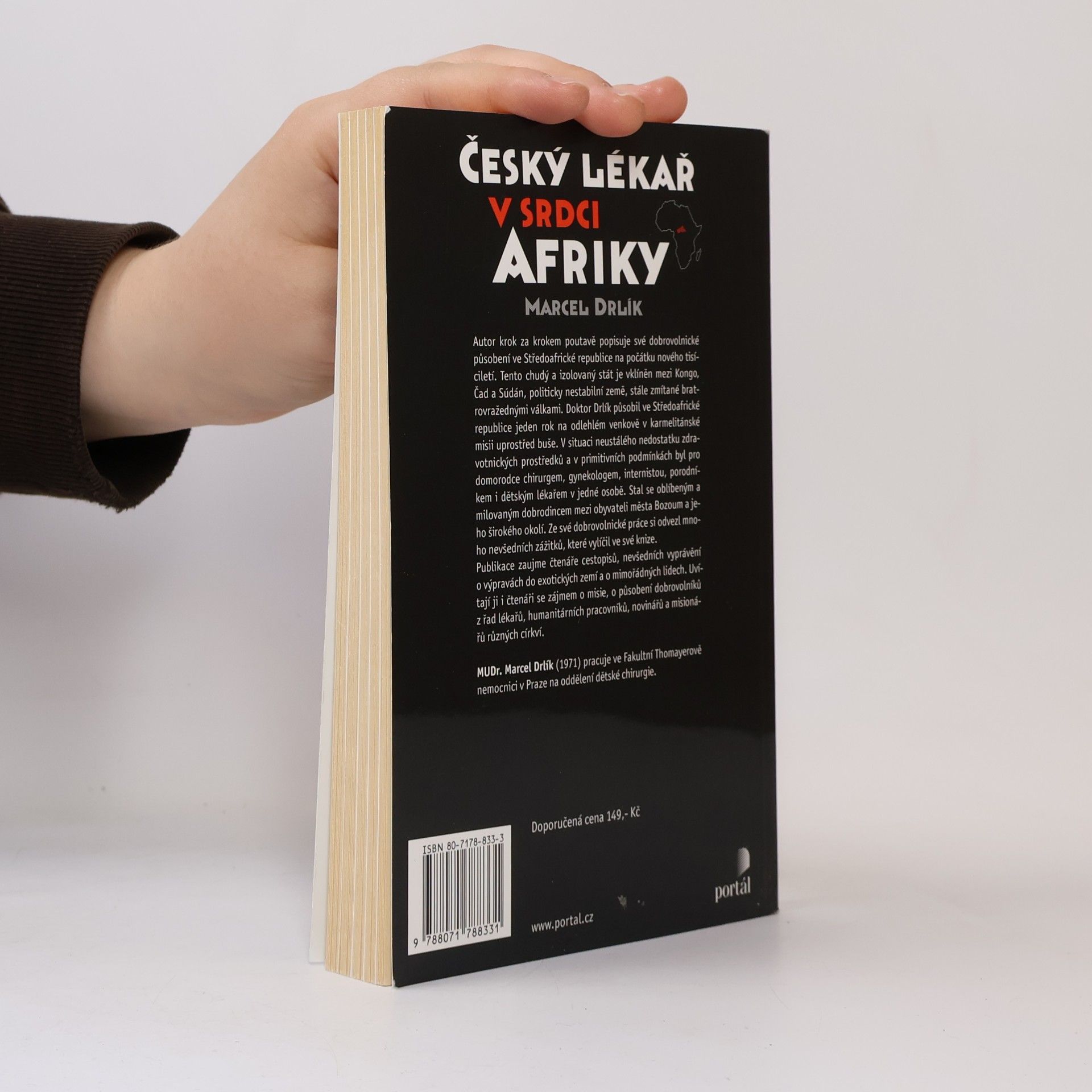 Marcel Drlík Český lékař v srdci Afriky
