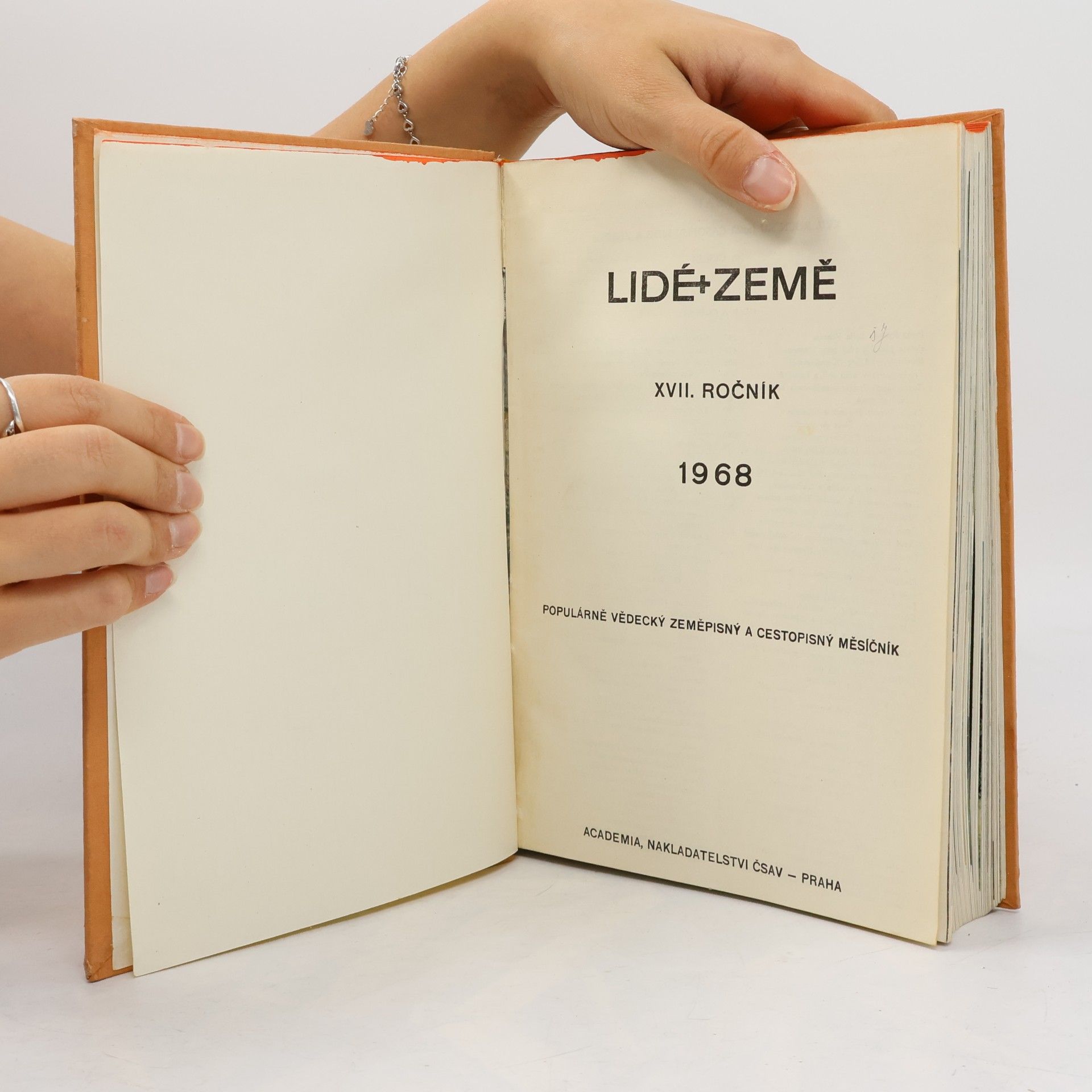 Kolektiv autorů Lidé a země 1968