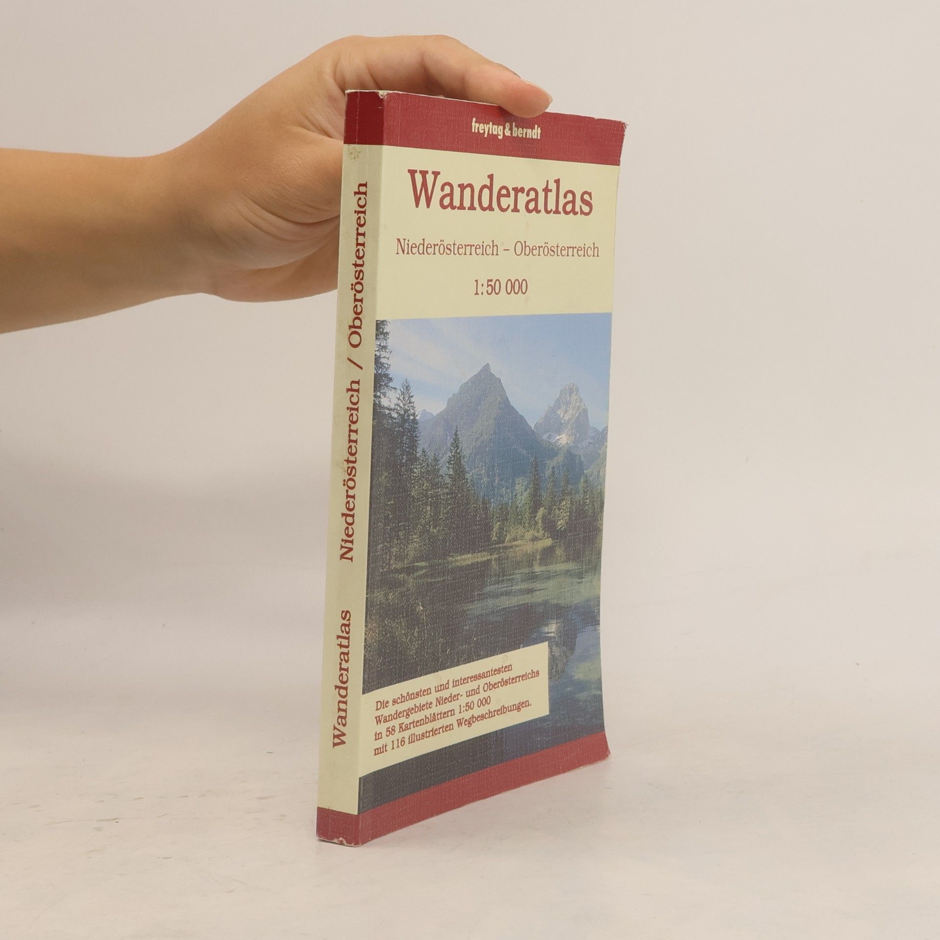 Freytag&Berndt Wanderatlas. Niederösterreich - Oberösterreich 1:50 000