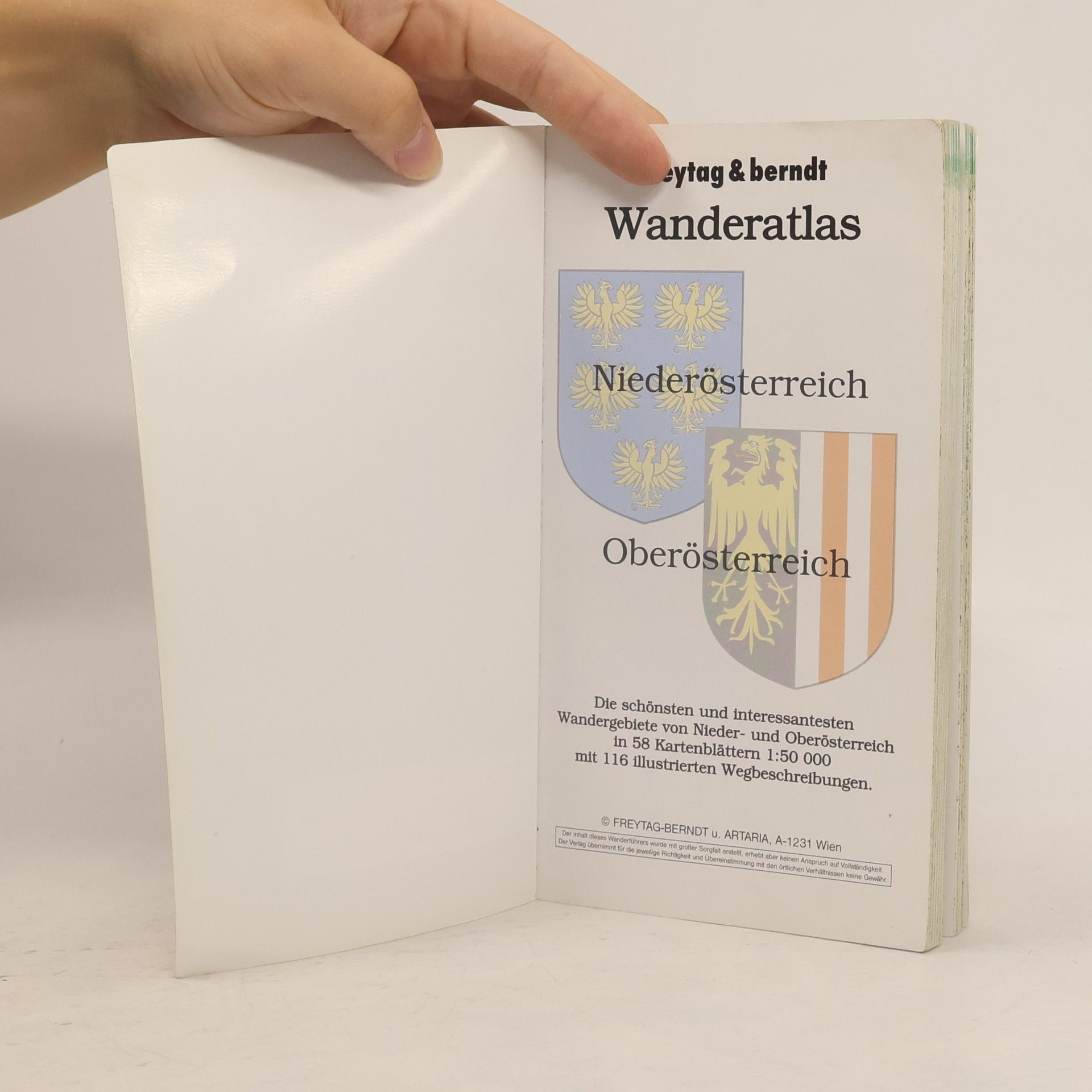 Autorenkollektiv Wanderatlas. Niederösterreich - Oberösterreich 1:50 000