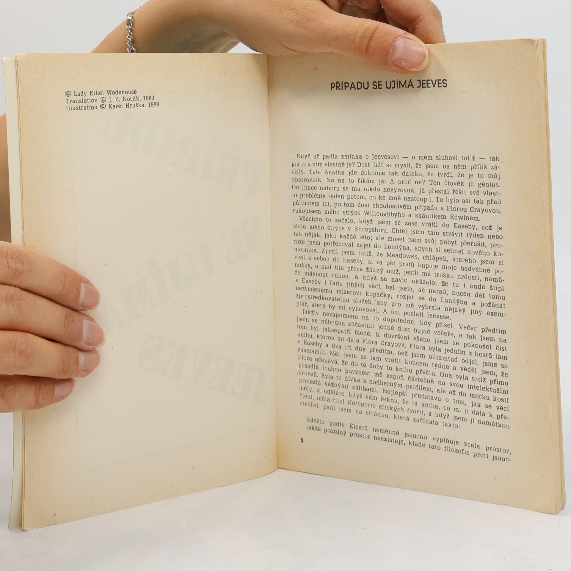 Pelham Wodehouse Případů se ujímá Jeeves