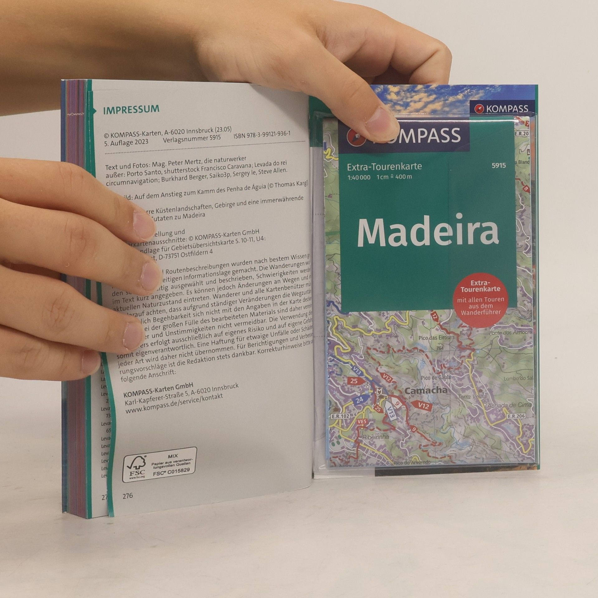 KOMPASS Wanderführer Madeira, 60 Touren