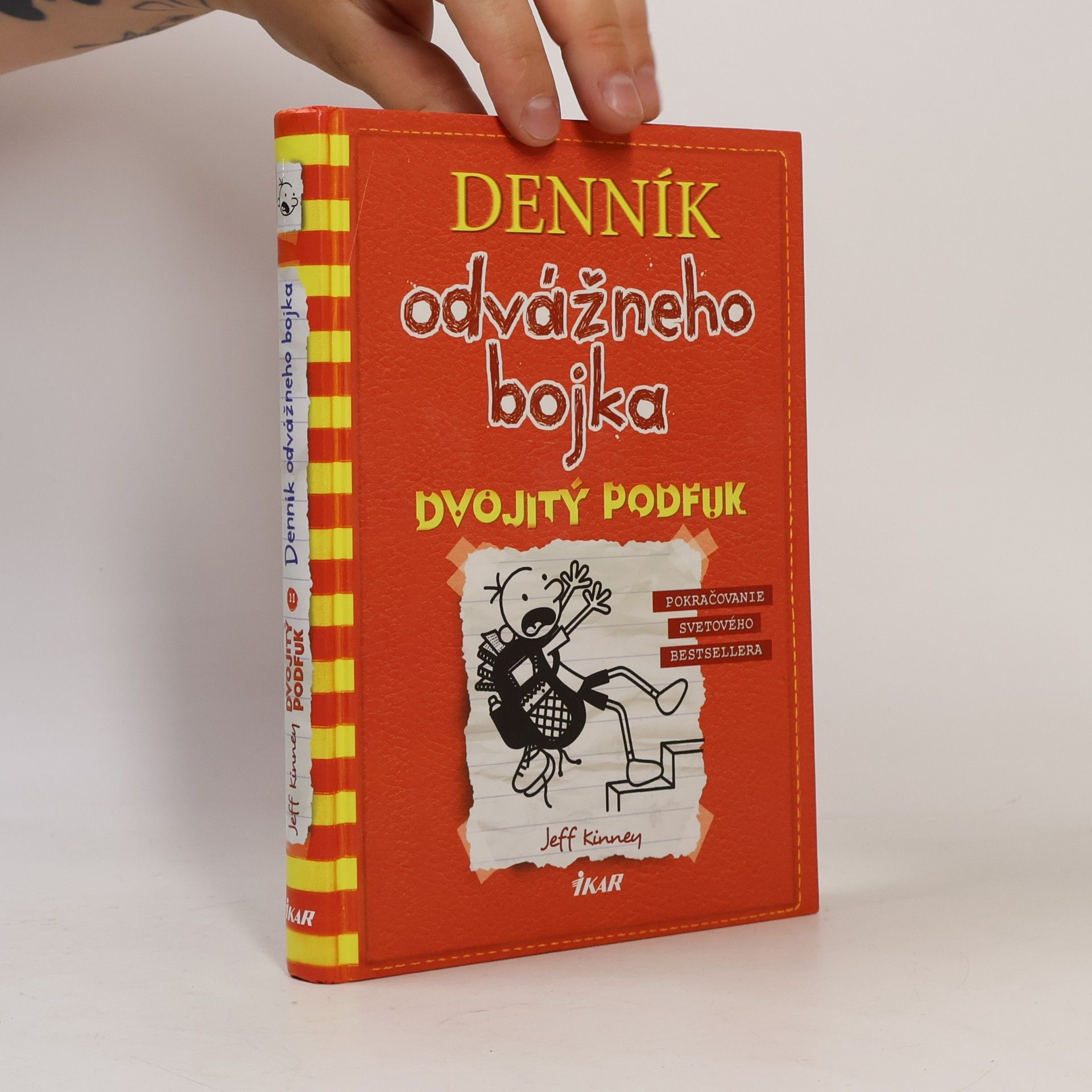 Jeff Kinney Denník odvážneho bojka 11. Dvojitý podfuk