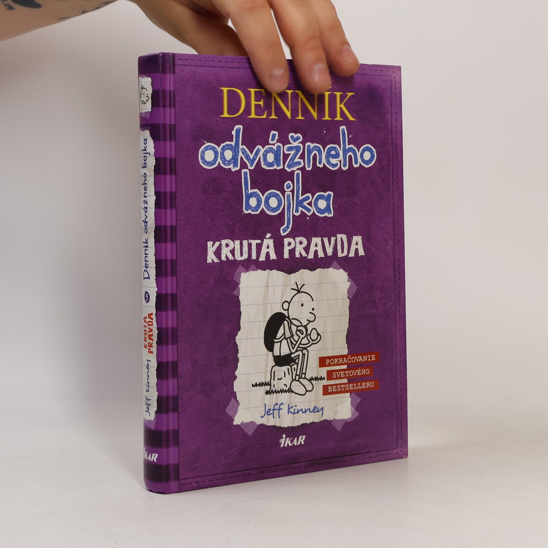 Jeff Kinney Denník odvážneho bojka 5. Krutá pravda