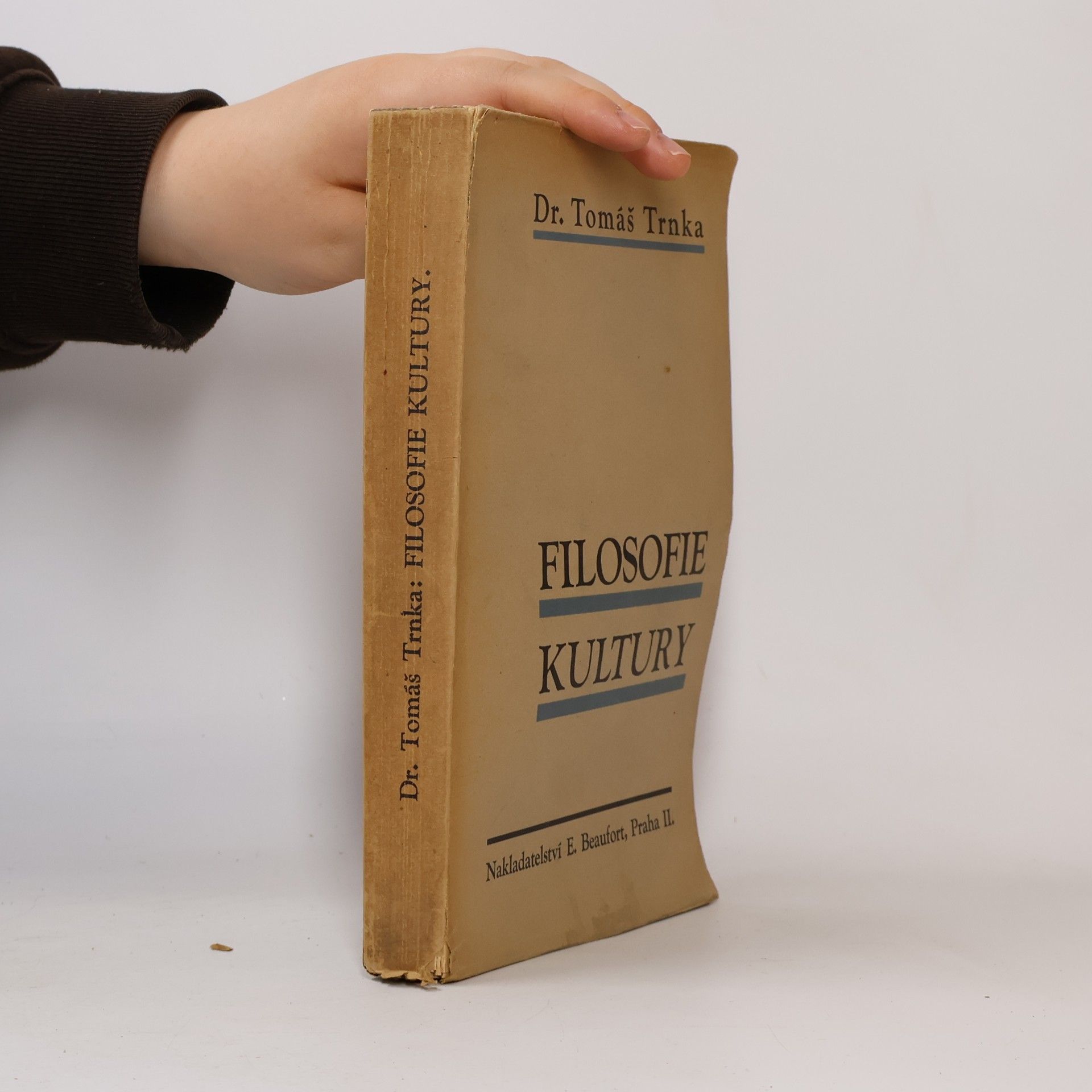 Trnka Tomáš Filosofie kultury : člověk a jeho dílo