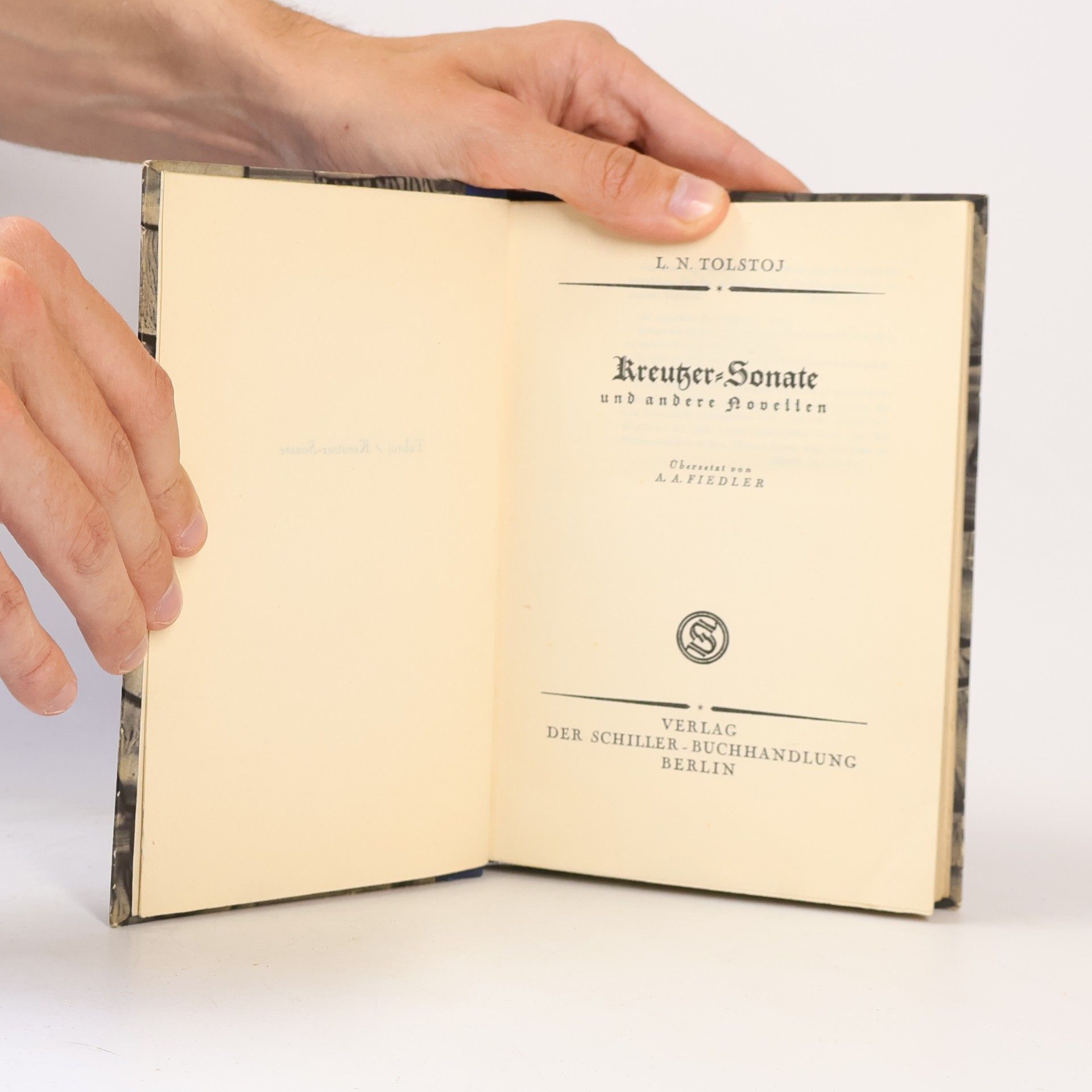 Lew Nikolajewitsch Tolstoi Kreutzer-Sonate und andere Novellen