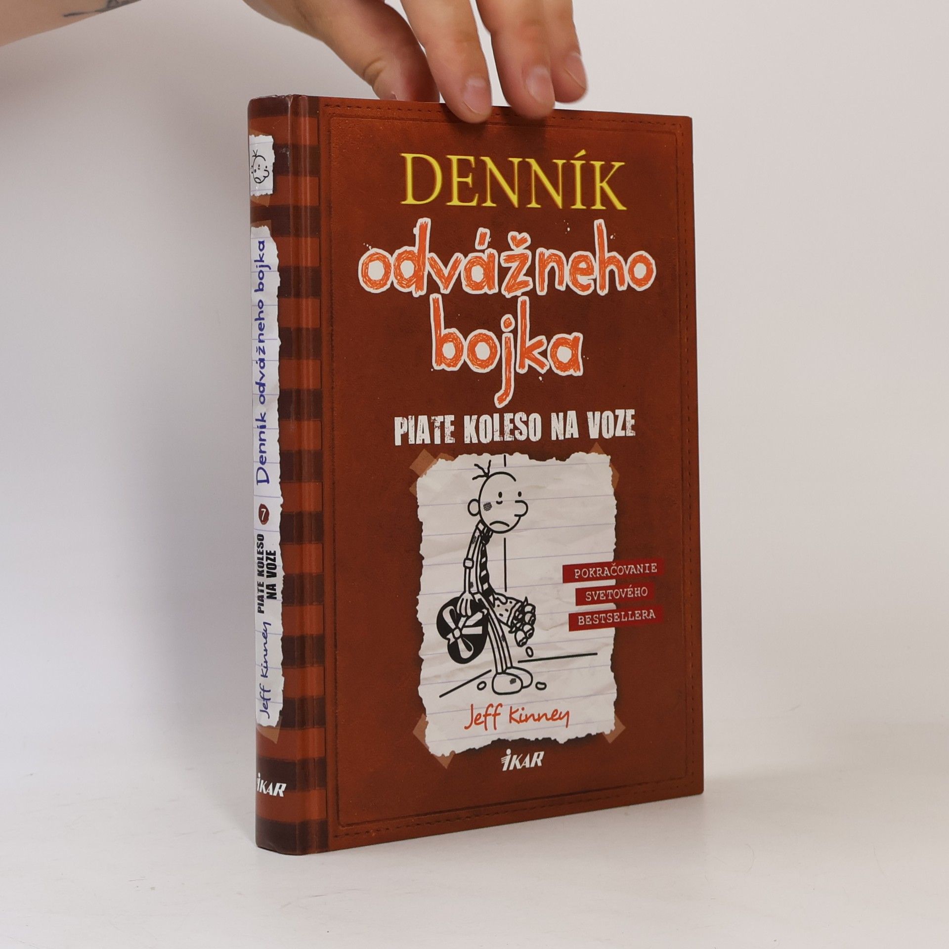 Jeff Kinney Denník odvážneho bojka 7. Piate koleso na voze