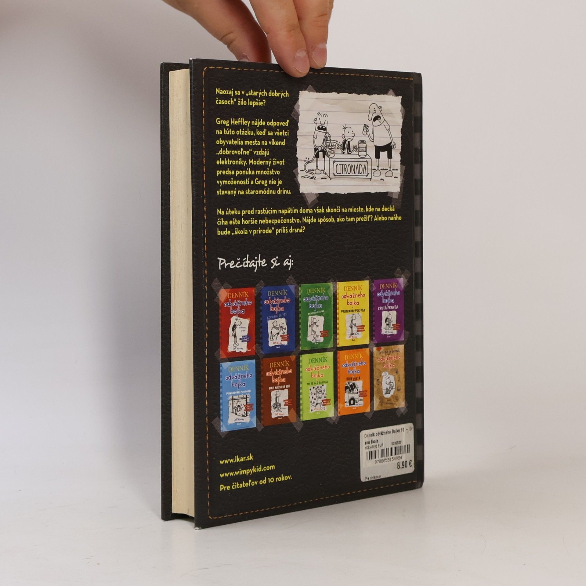 Jeff Kinney Denník odvážneho bojka 10. Drsná škola
